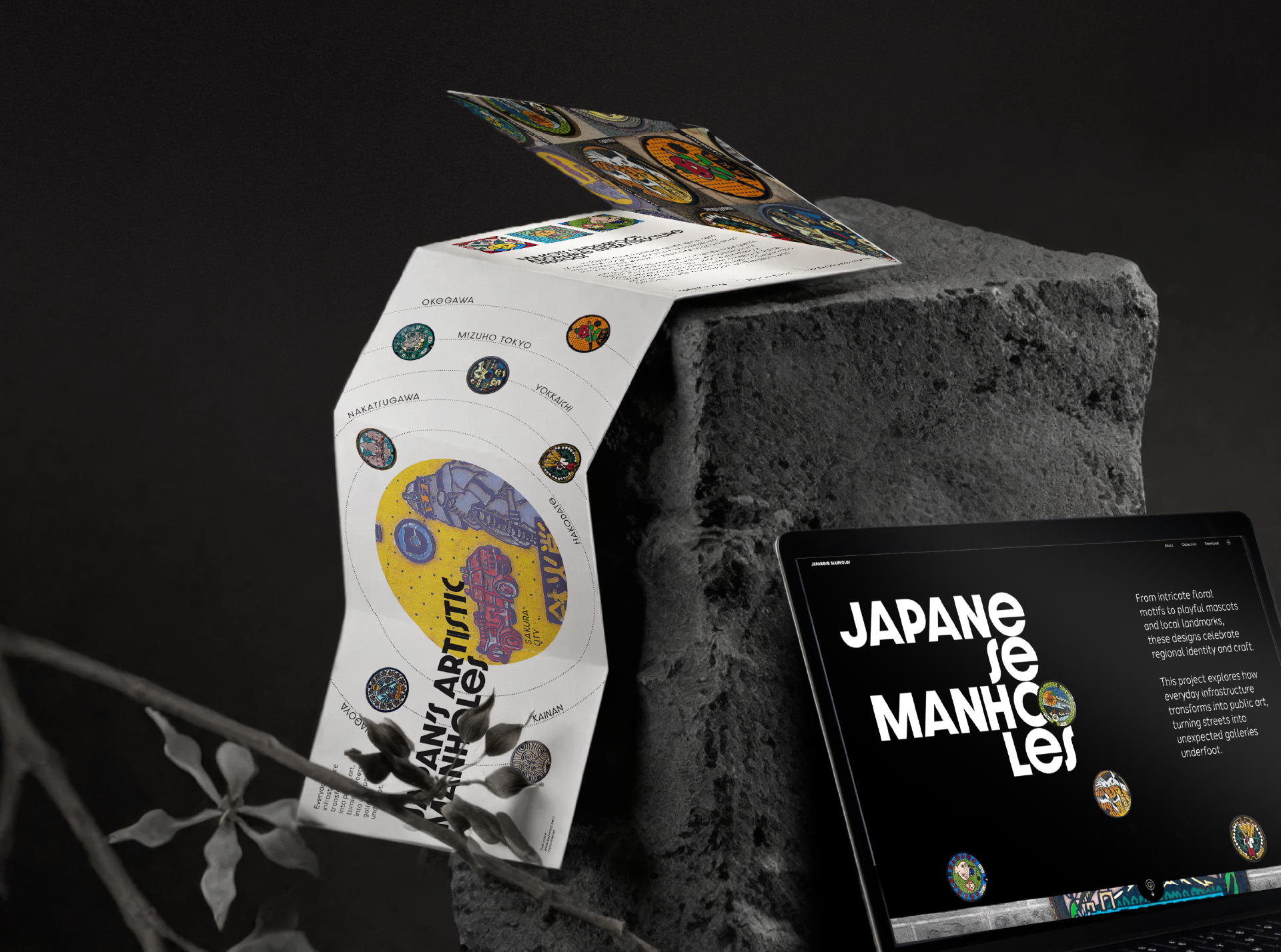 Japanese artistic manholes — Изображение №1 — Графика, Анимация на Dprofile
