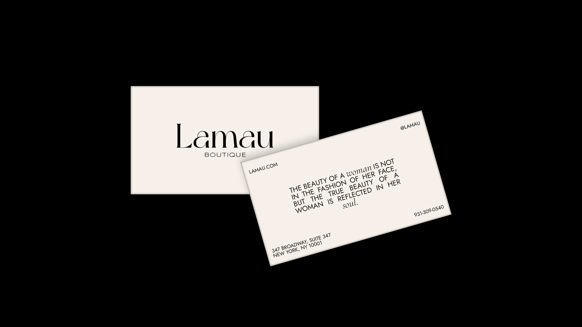 LAMAU. LOGO DESIGN — Изображение №4 — Брендинг, Графика на Dprofile