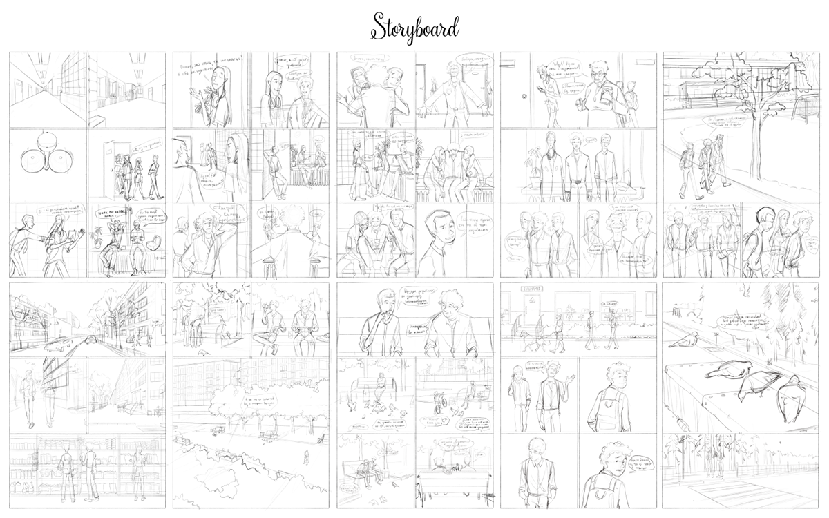 Графический роман "Сквозь тысячи фантазий" — Изображение №4 — Иллюстрация на Dprofile