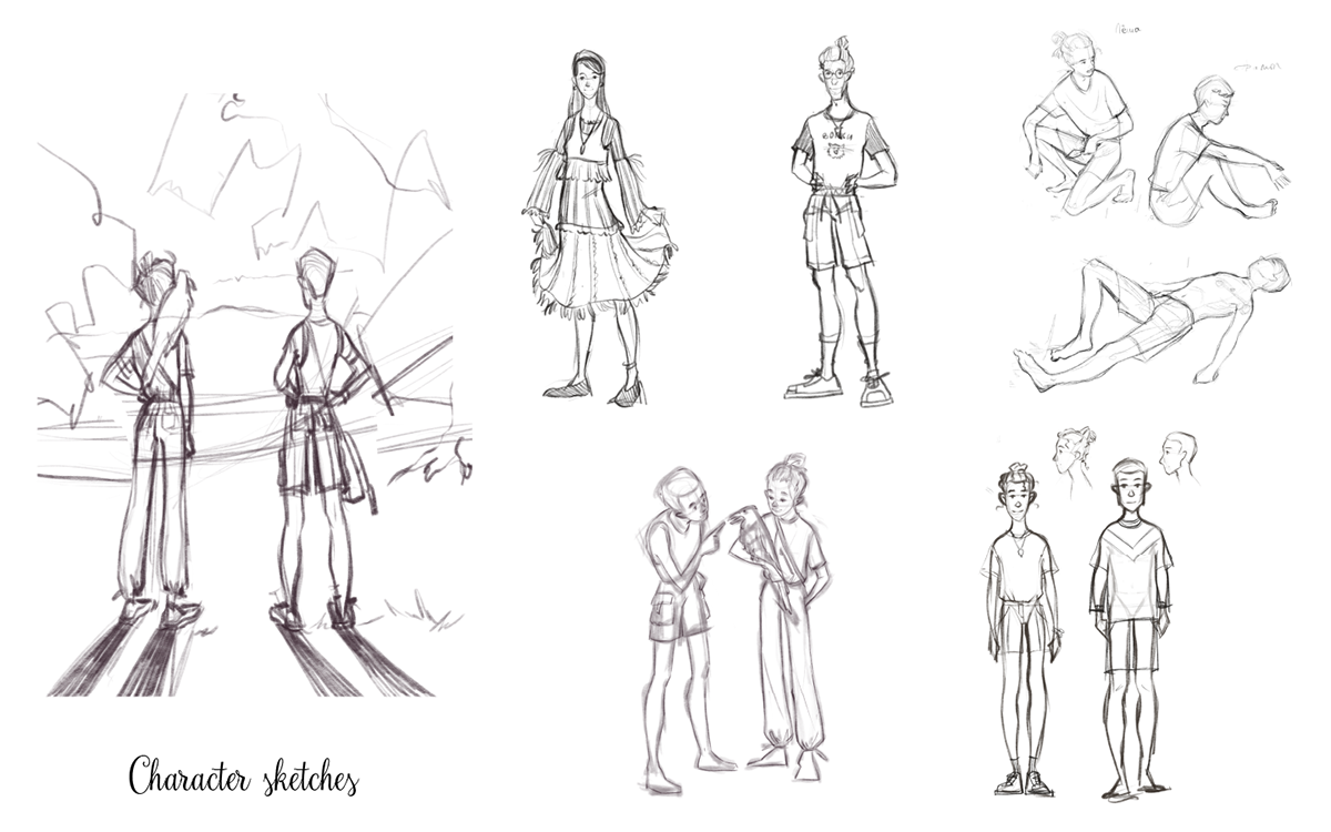 Графический роман "Сквозь тысячи фантазий" — Изображение №2 — Иллюстрация на Dprofile