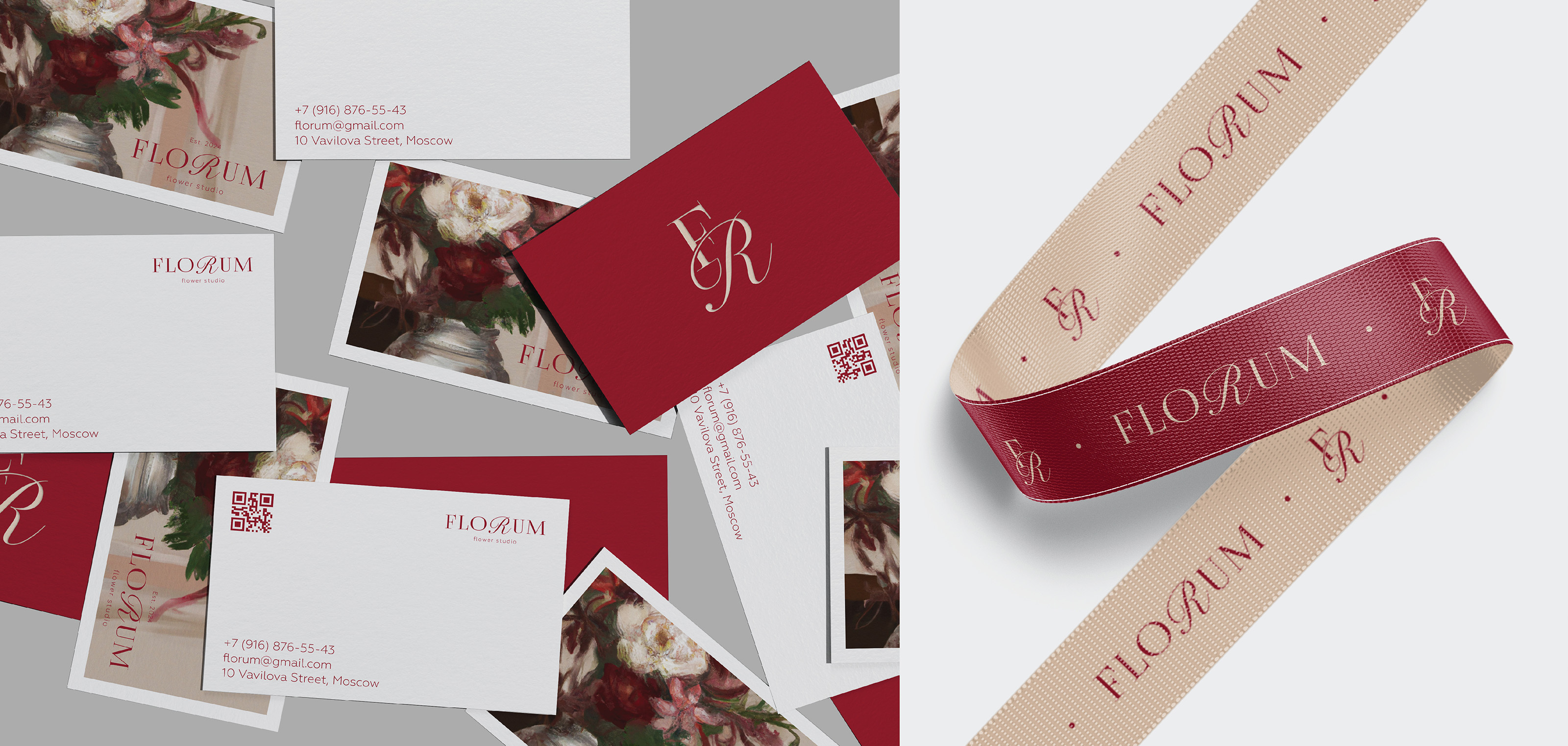 Flower studio branding / Брендинг цветочного салона — Изображение №4 — Брендинг на Dprofile