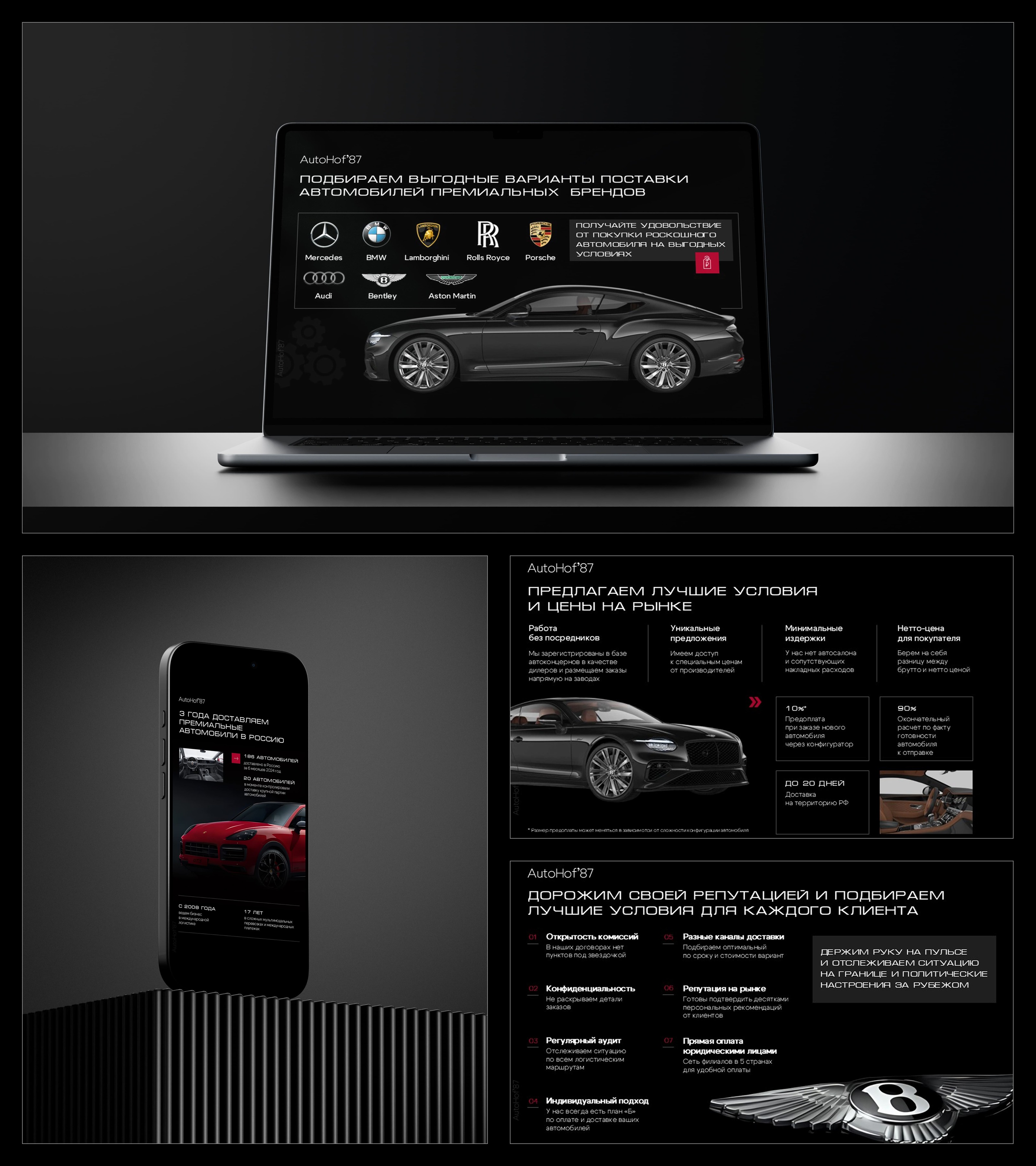 Презентация для продажи премиальных автомобилей — Изображение №3 — Маркетинг на Dprofile