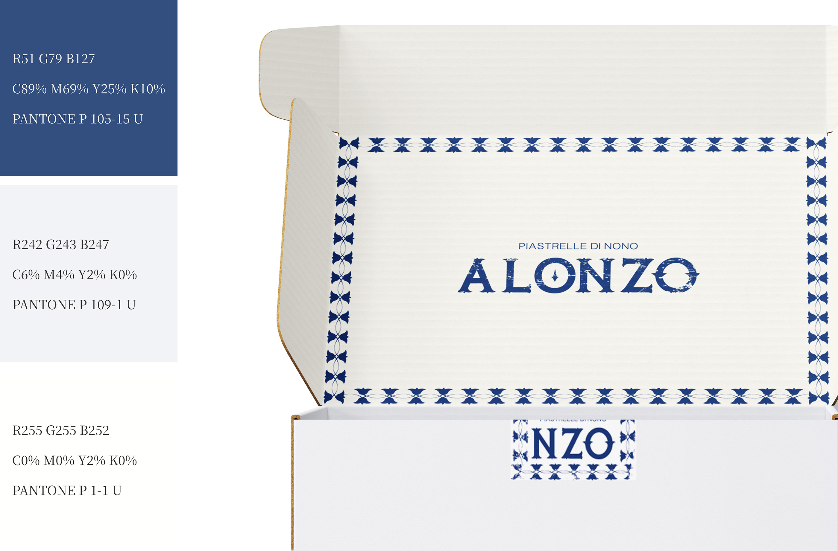 PIASTRELLE DI NONO ALONZO / brand identity / фирменный стиль — Изображение №8 — Брендинг на Dprofile