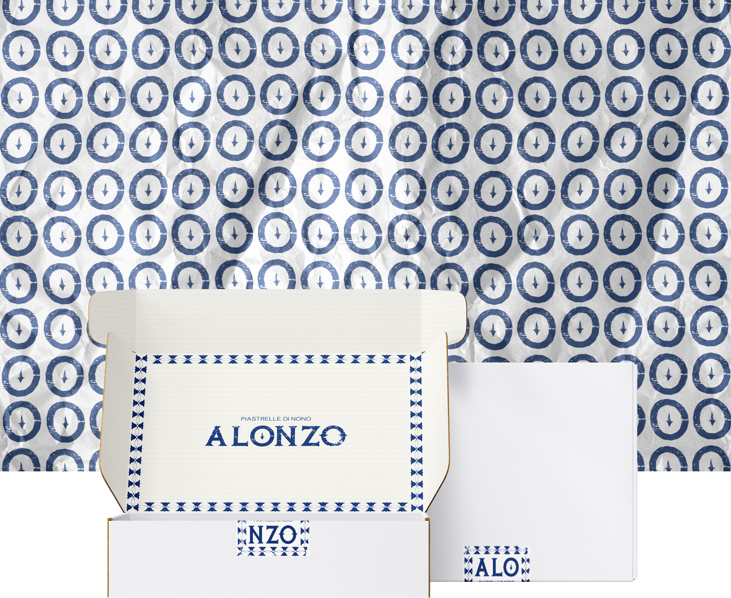 PIASTRELLE DI NONO ALONZO / brand identity / фирменный стиль — Изображение №12 — Брендинг на Dprofile