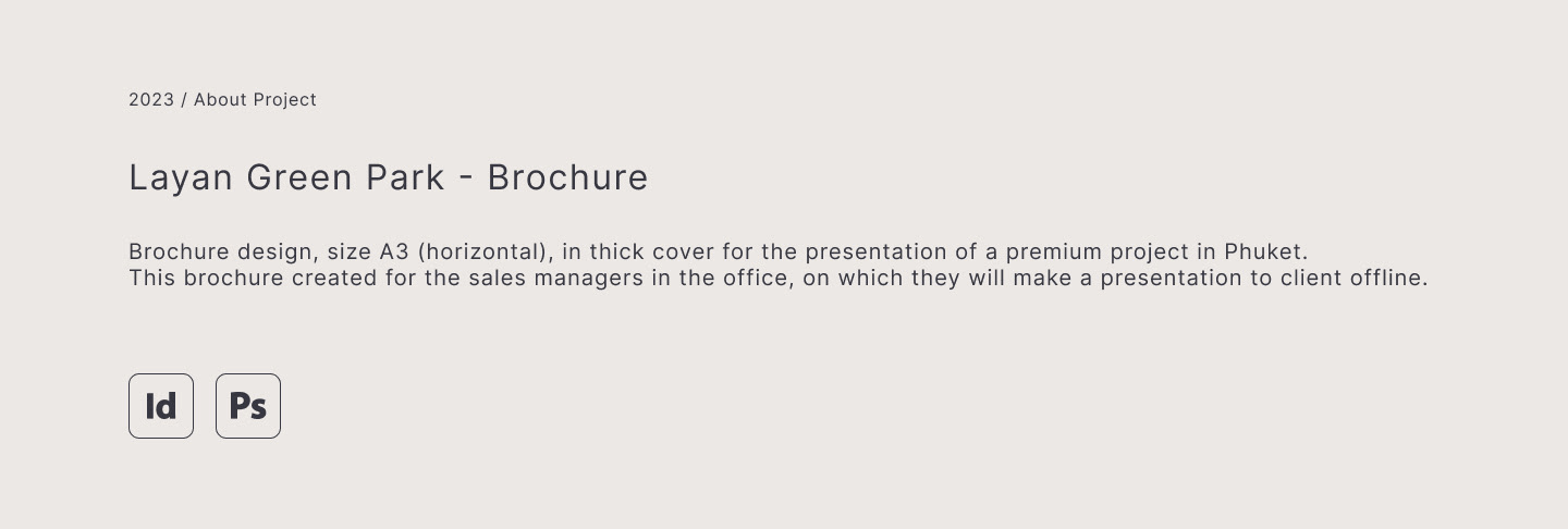 Real Estate - Brochure design — Изображение №2 — Графика, Маркетинг на Dprofile