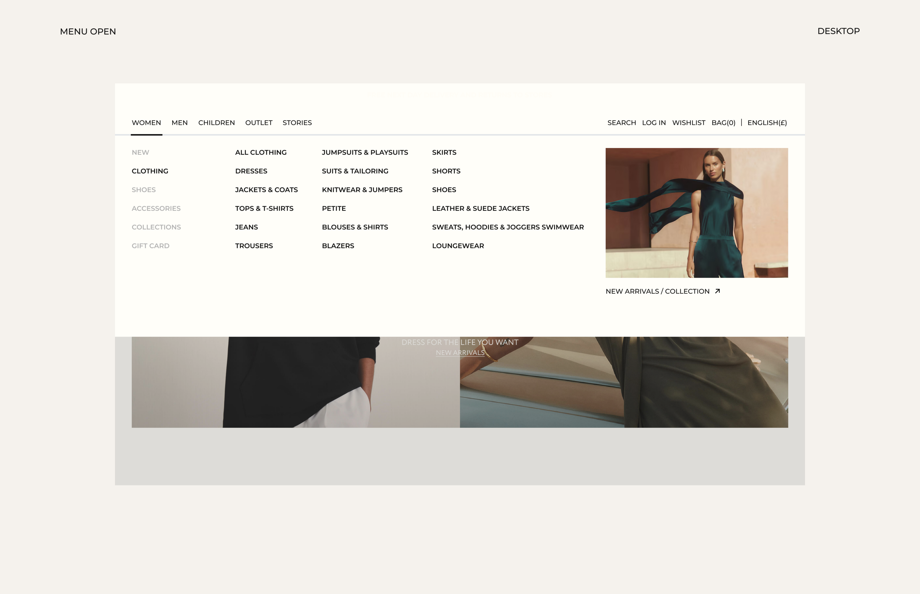REISS - Website Design — Изображение №5 — Интерфейсы на Dprofile
