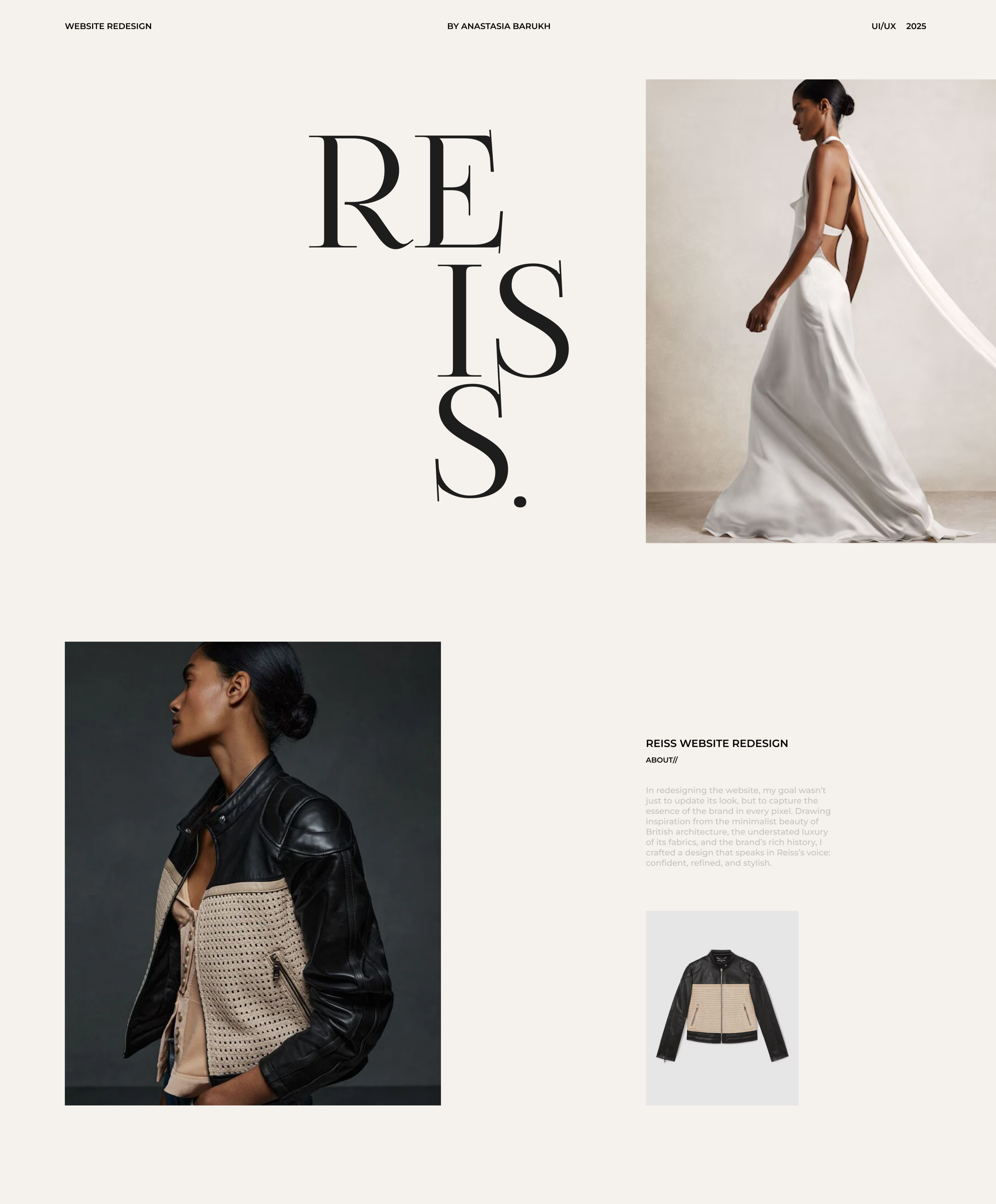 REISS - Website Design — Изображение №1 — Интерфейсы на Dprofile