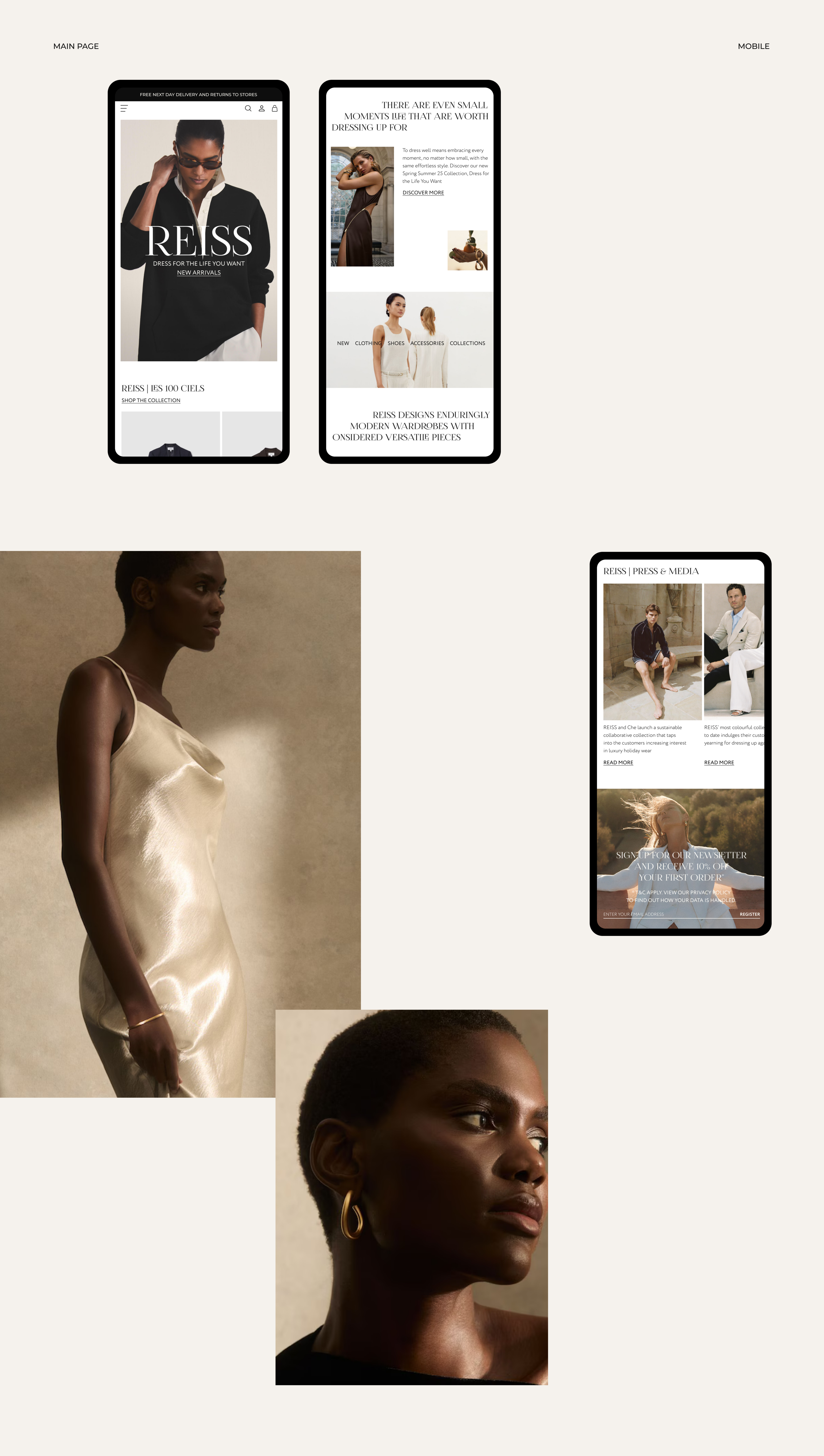 REISS - Website Design — Изображение №4 — Интерфейсы на Dprofile