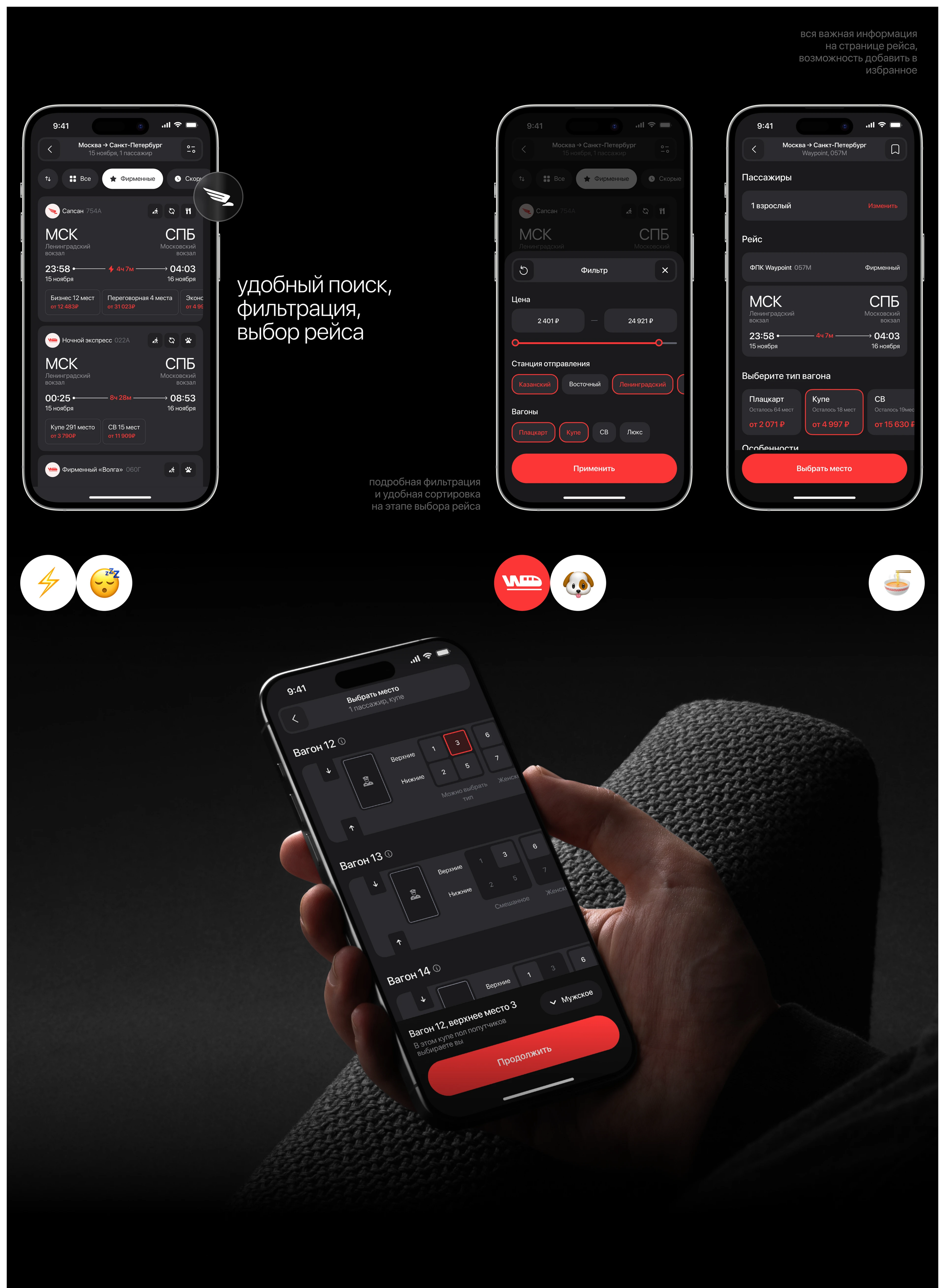 Waypoint  App | UX/UI Design — Изображение №6 — Интерфейсы, Брендинг на Dprofile