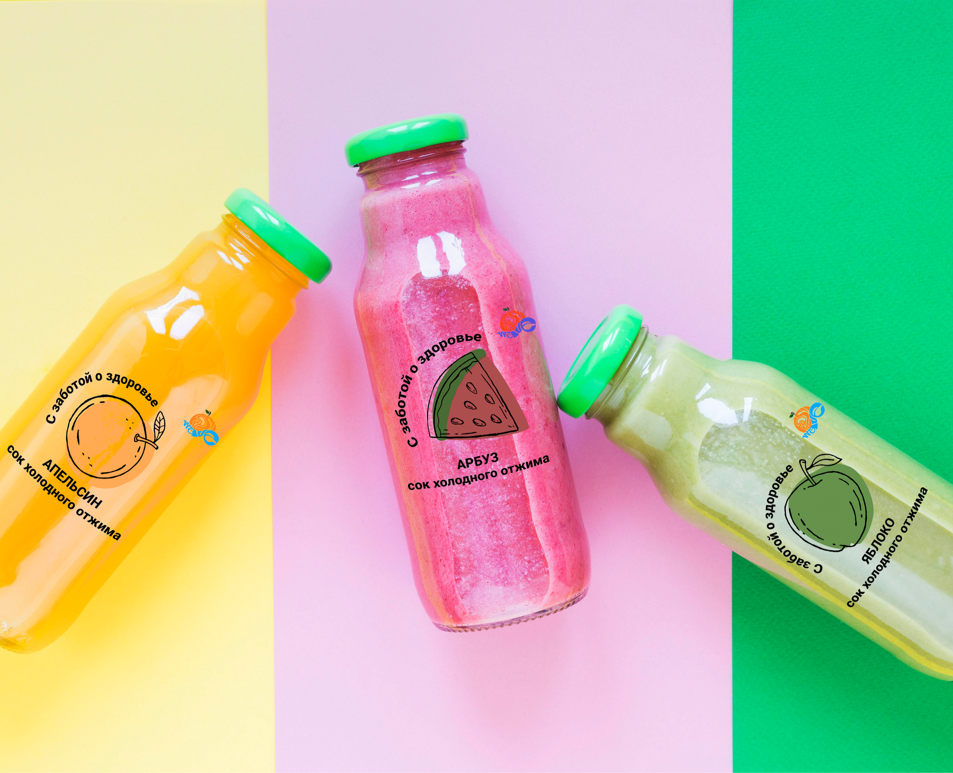 Дизайн логотипа и упаковки для FreshWave — Брендинг на Dprofile