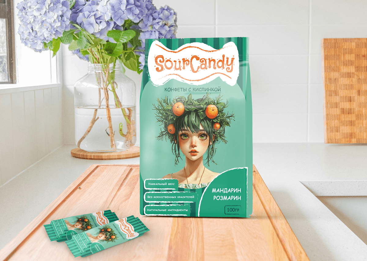SourCandy. Производитель кондитерских изделий — Изображение №5 — Брендинг на Dprofile