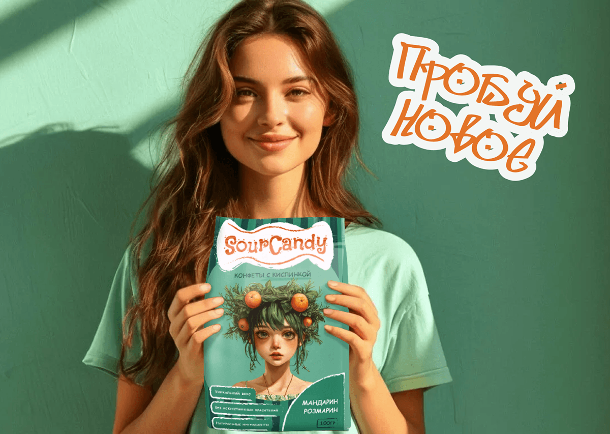 SourCandy. Производитель кондитерских изделий — Изображение №4 — Брендинг на Dprofile