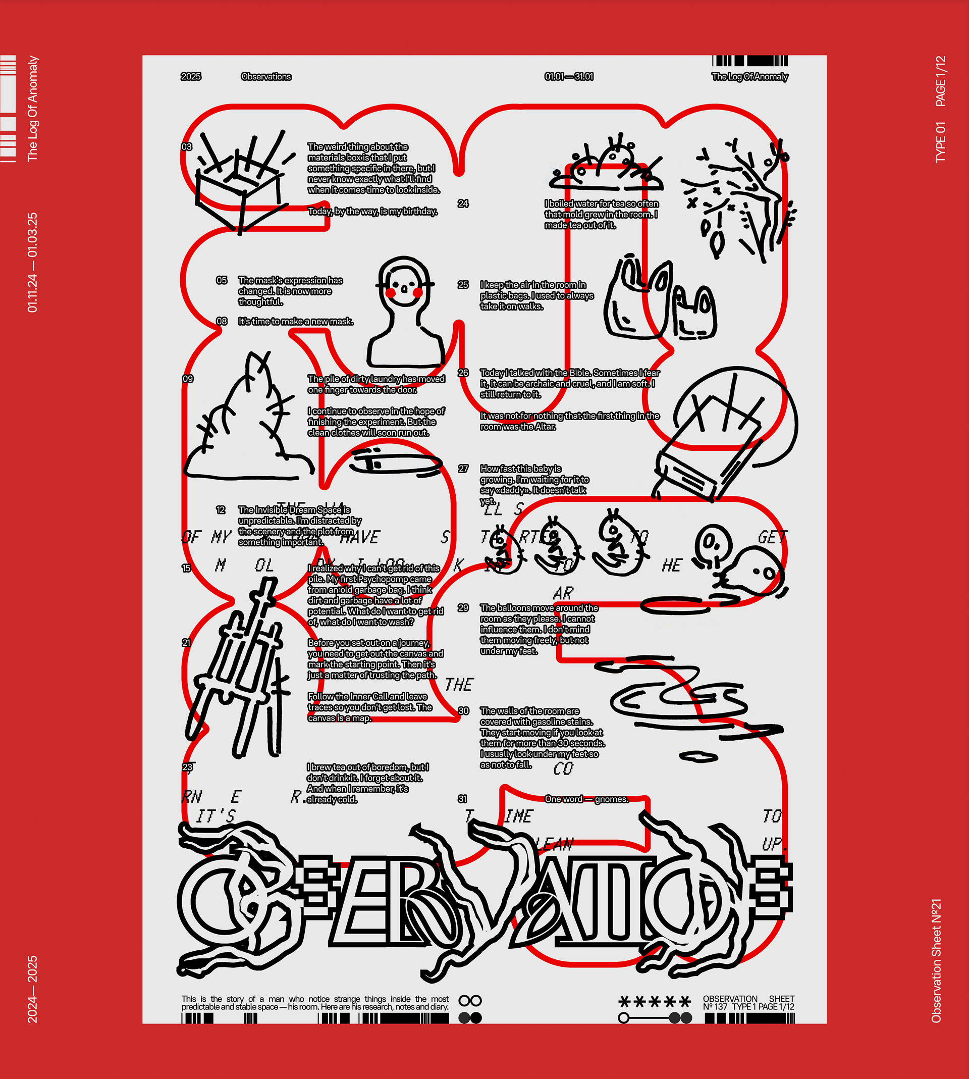 ANOMALY LOG / Серия Плакатов — Изображение №8 — Иллюстрация, Графика на Dprofile