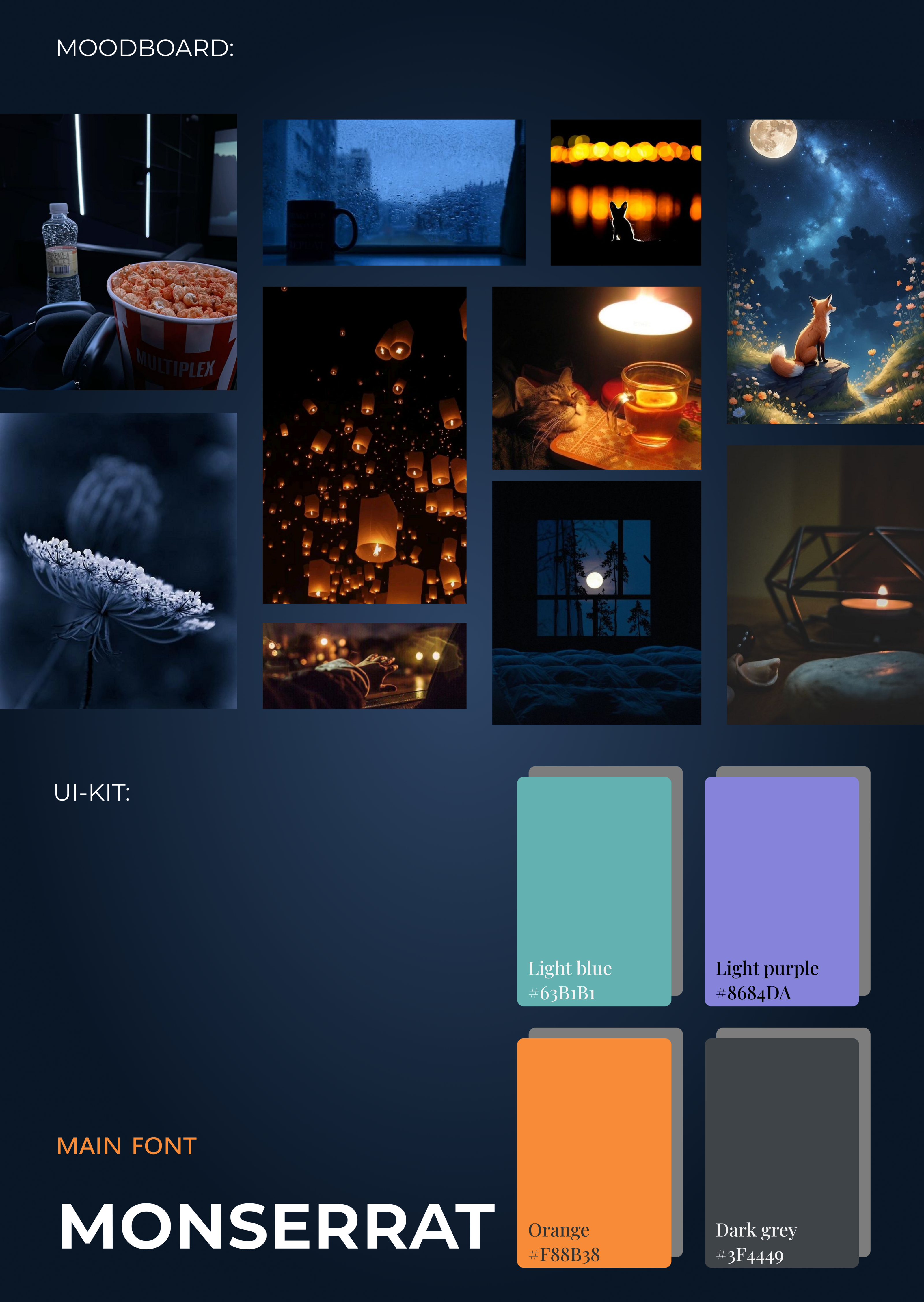 UX-UI UNWIND online cinema mobile design — Изображение №3 — Интерфейсы на Dprofile