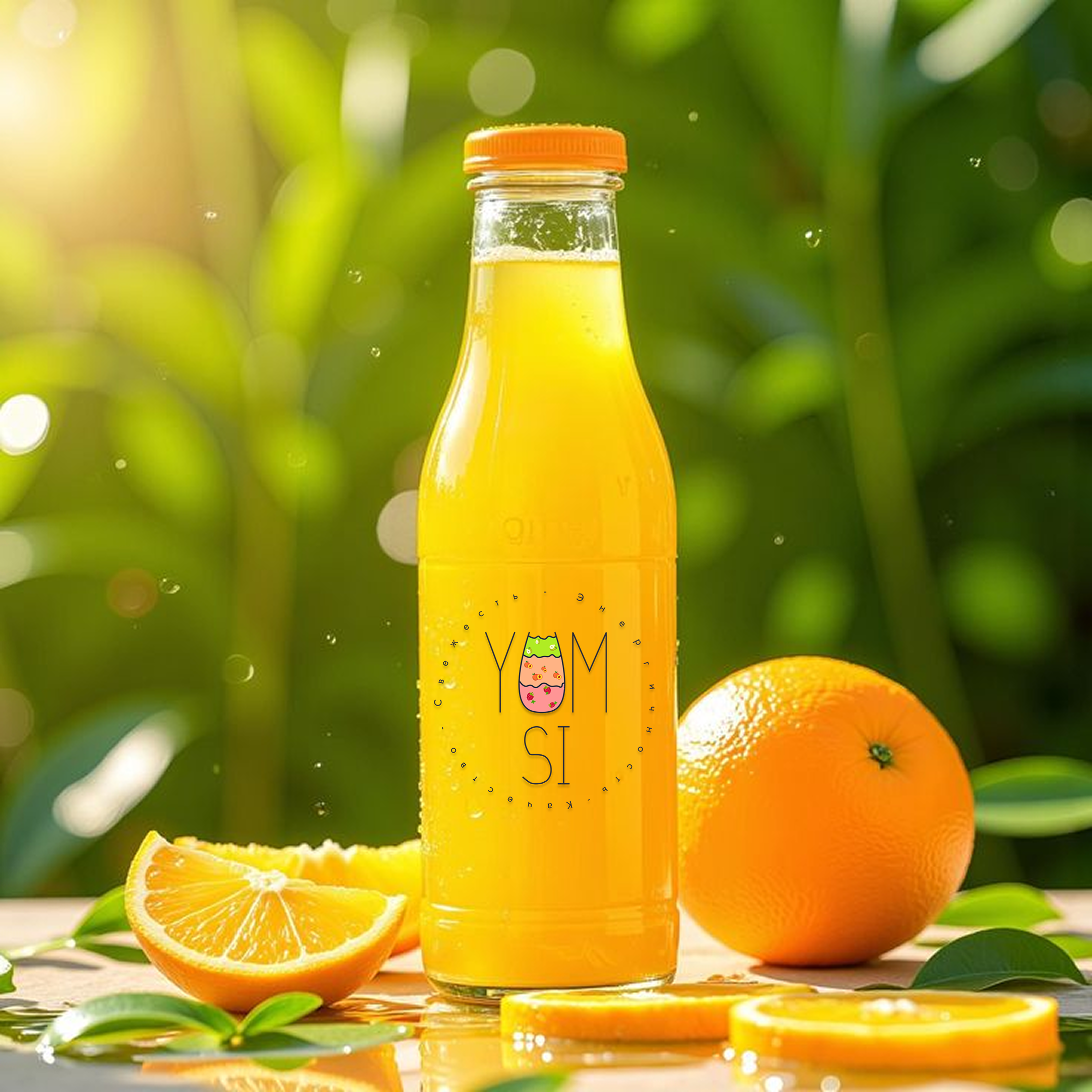 GRAPH logo design YUM-SI beverage — Изображение №5 — Брендинг на Dprofile