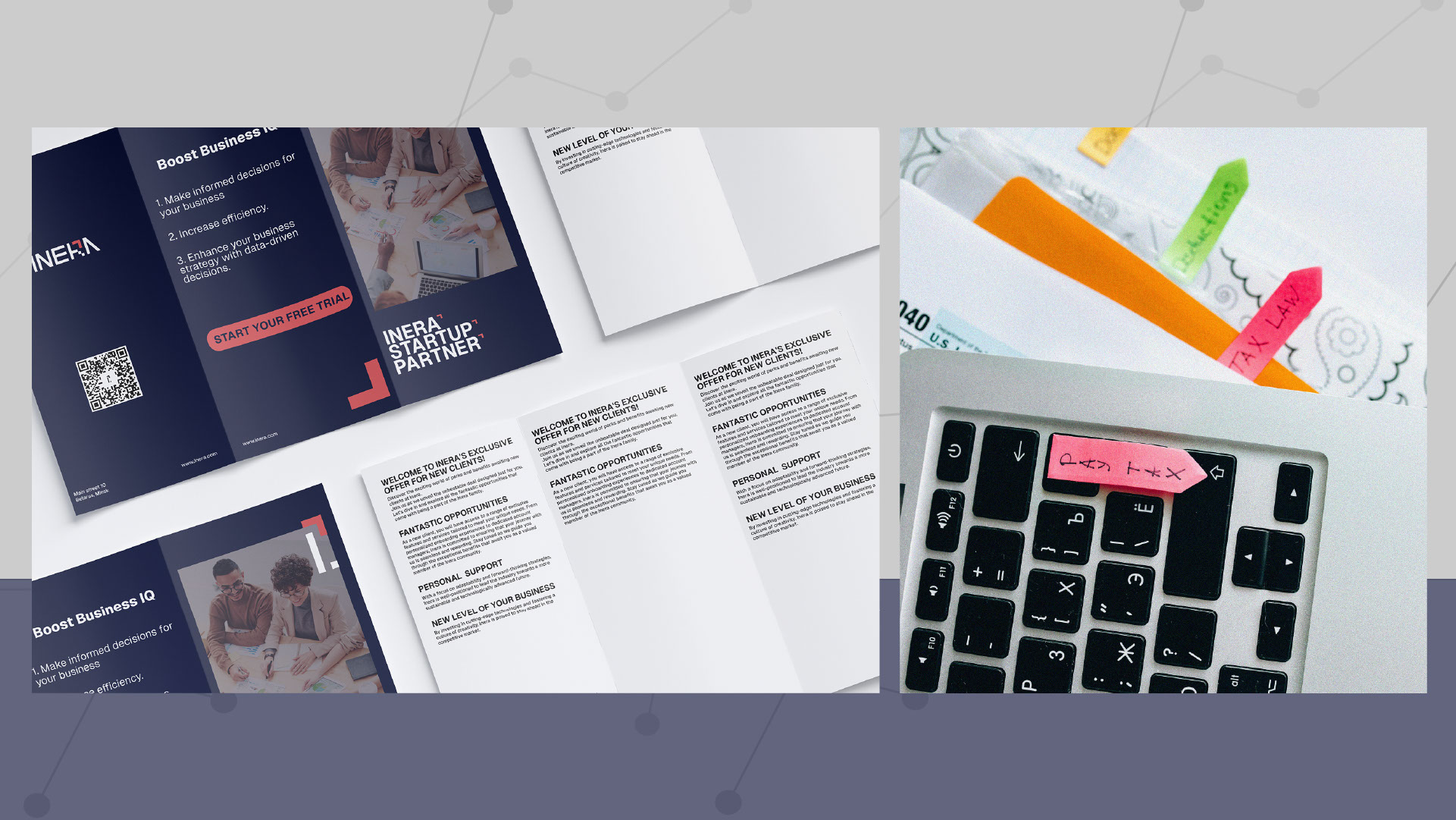 Фирстиль Inera IT company — Изображение №9 — Брендинг на Dprofile