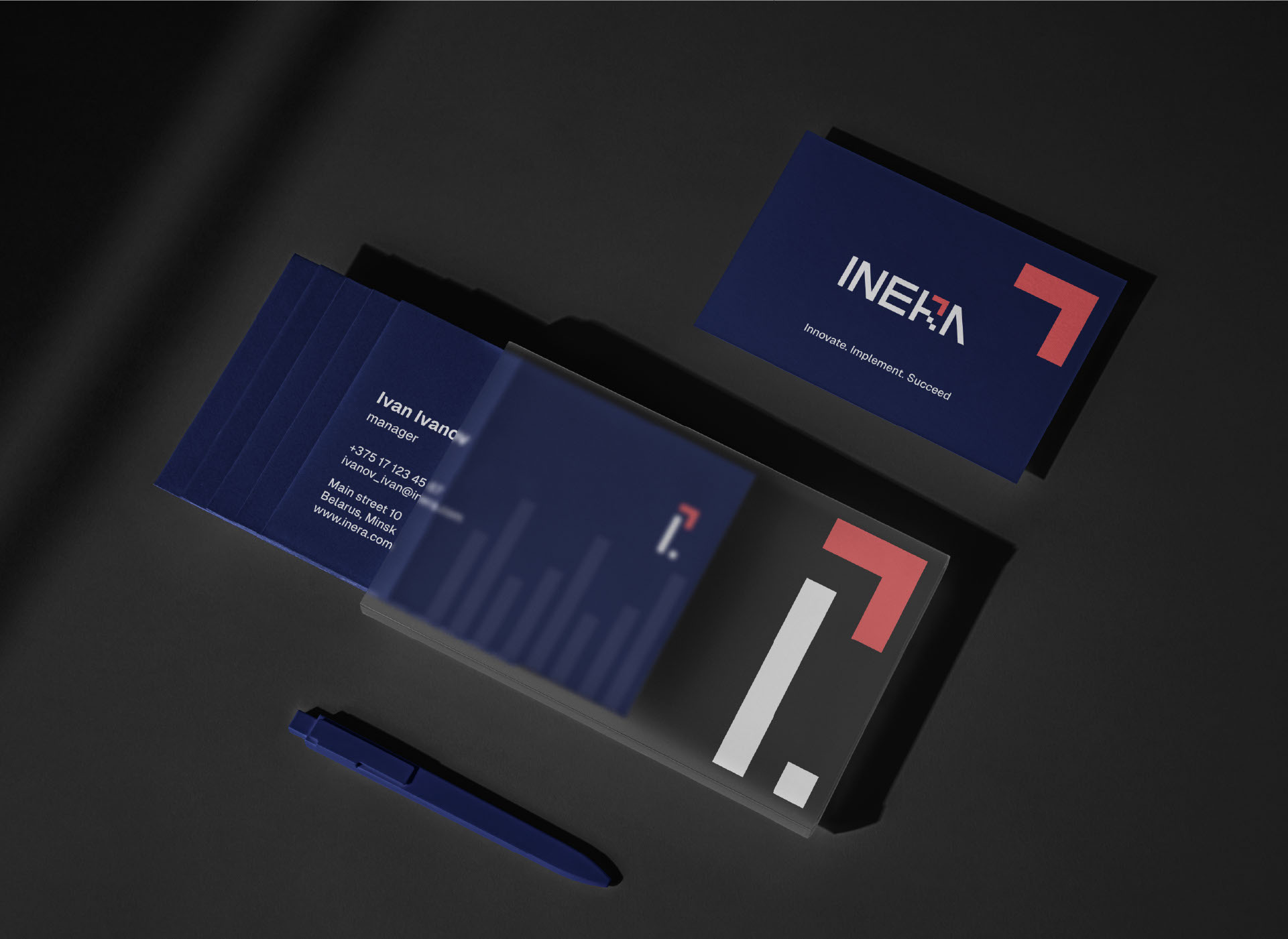 Фирстиль Inera IT company — Изображение №11 — Брендинг на Dprofile