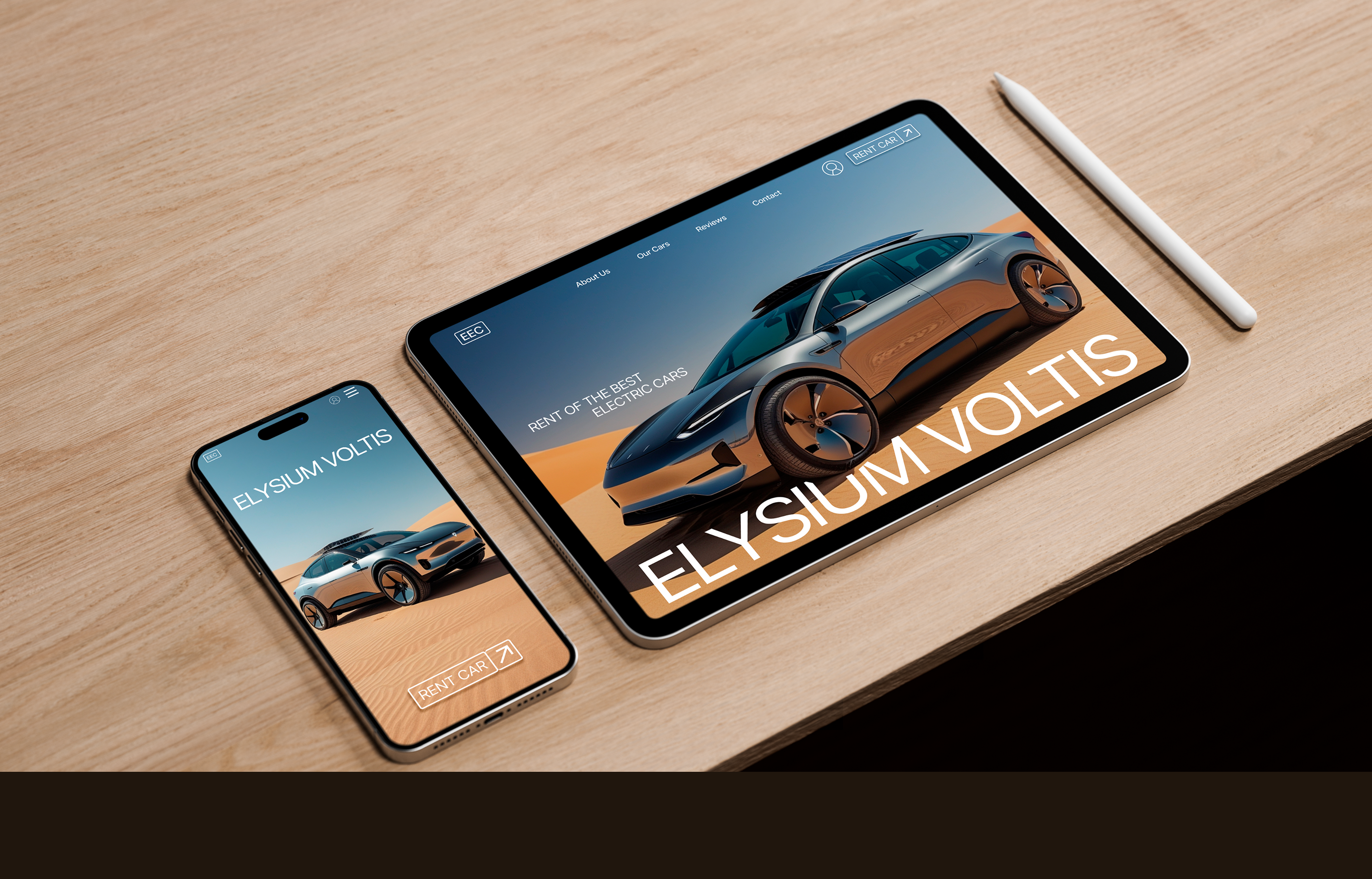 ELITE ELECTRIC CARS | Landing page — Изображение №8 — Интерфейсы, Брендинг на Dprofile
