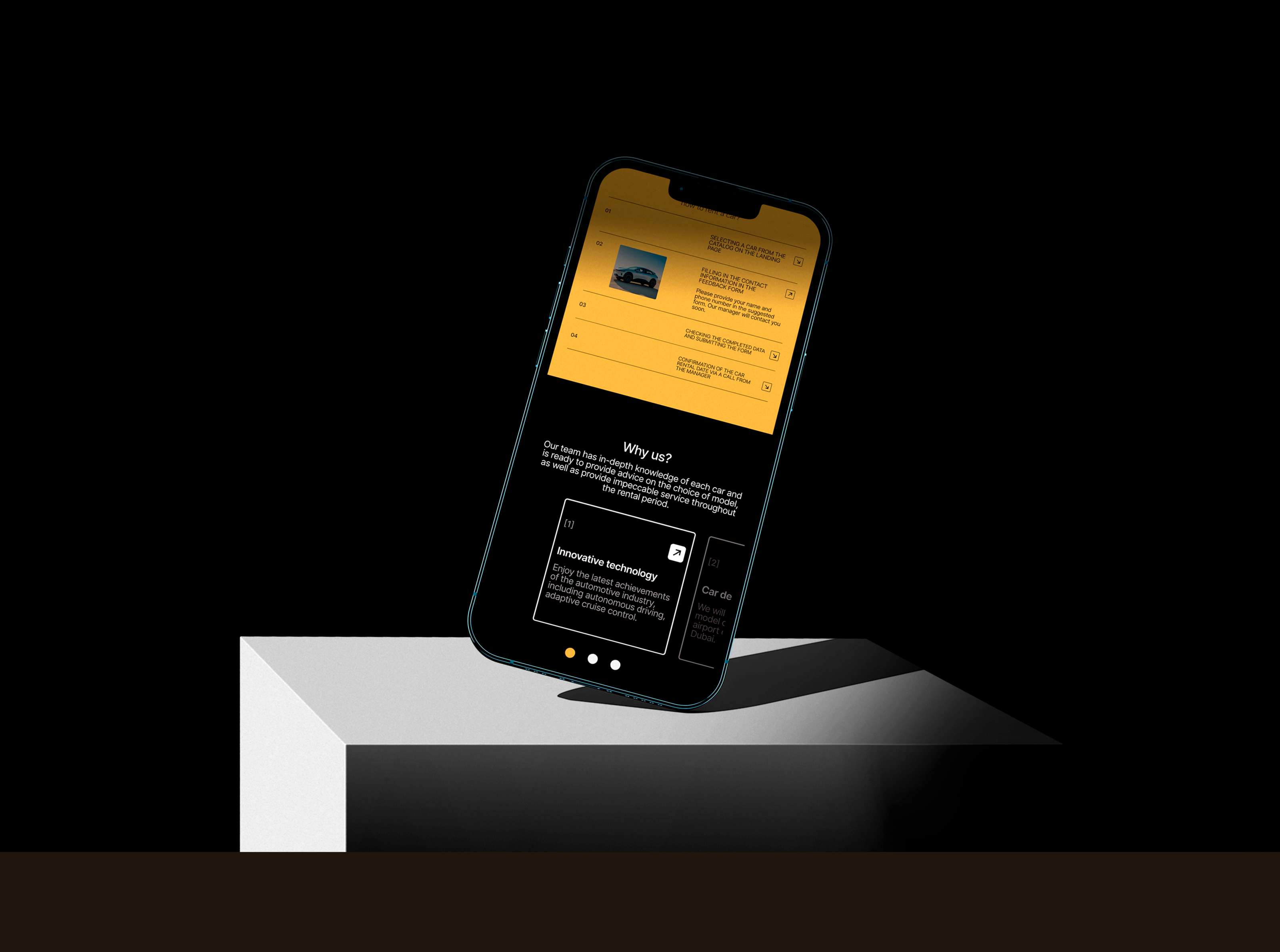 ELITE ELECTRIC CARS | Landing page — Изображение №9 — Интерфейсы, Брендинг на Dprofile
