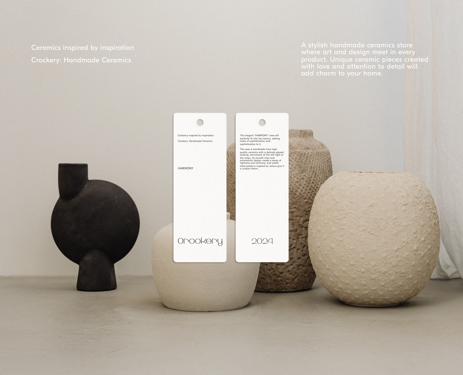 crockery | айдентика для бренда керамики — Интерфейсы, Брендинг на Dprofile