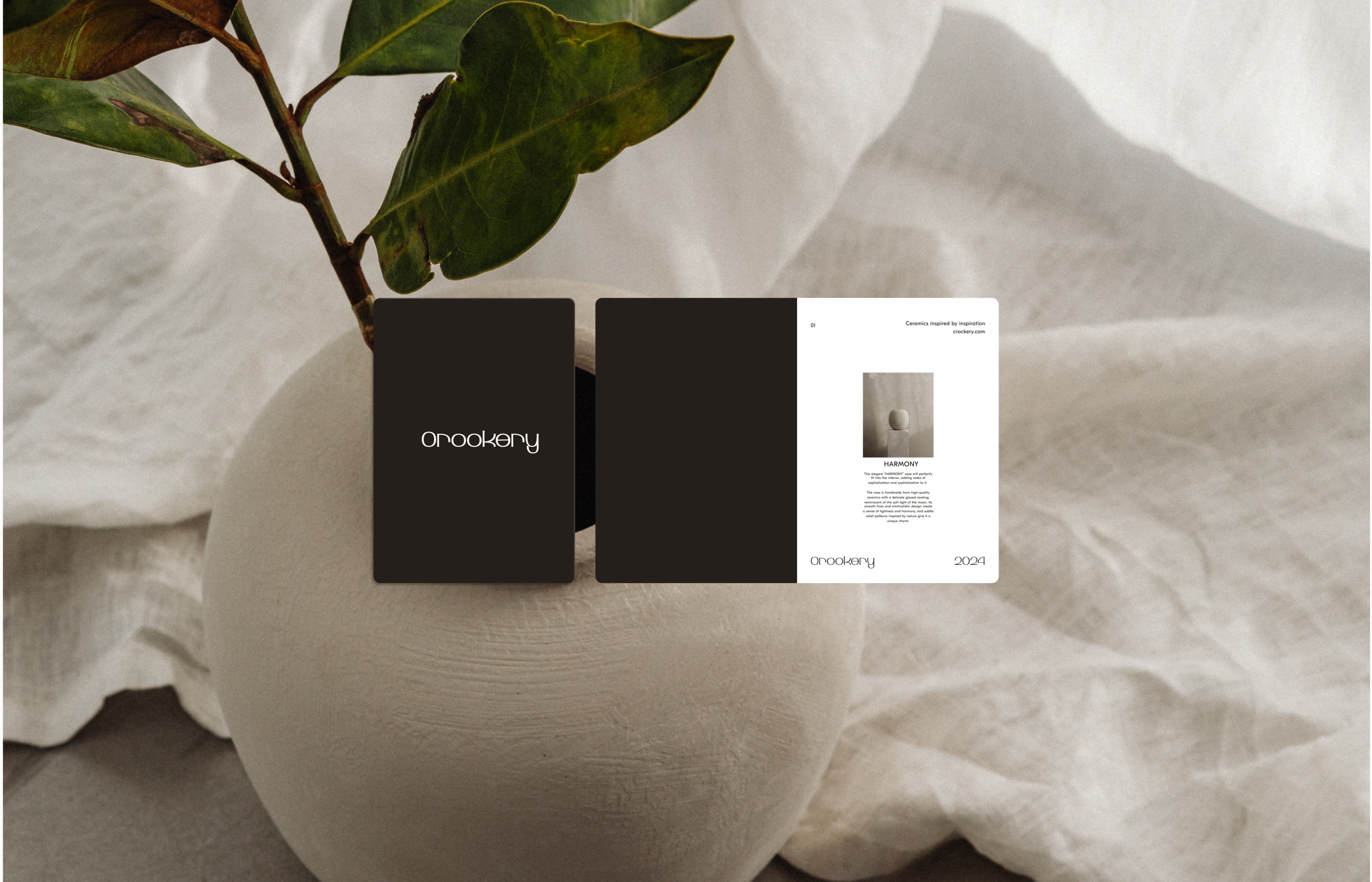 crockery | айдентика для бренда керамики — Изображение №3 — Интерфейсы, Брендинг на Dprofile