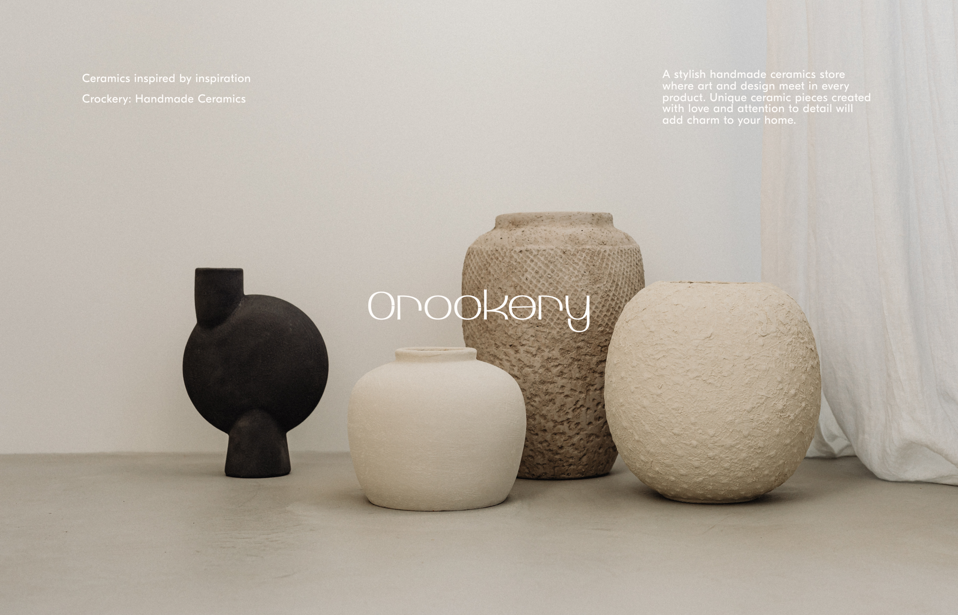 crockery | айдентика для бренда керамики — Изображение №1 — Интерфейсы, Брендинг на Dprofile