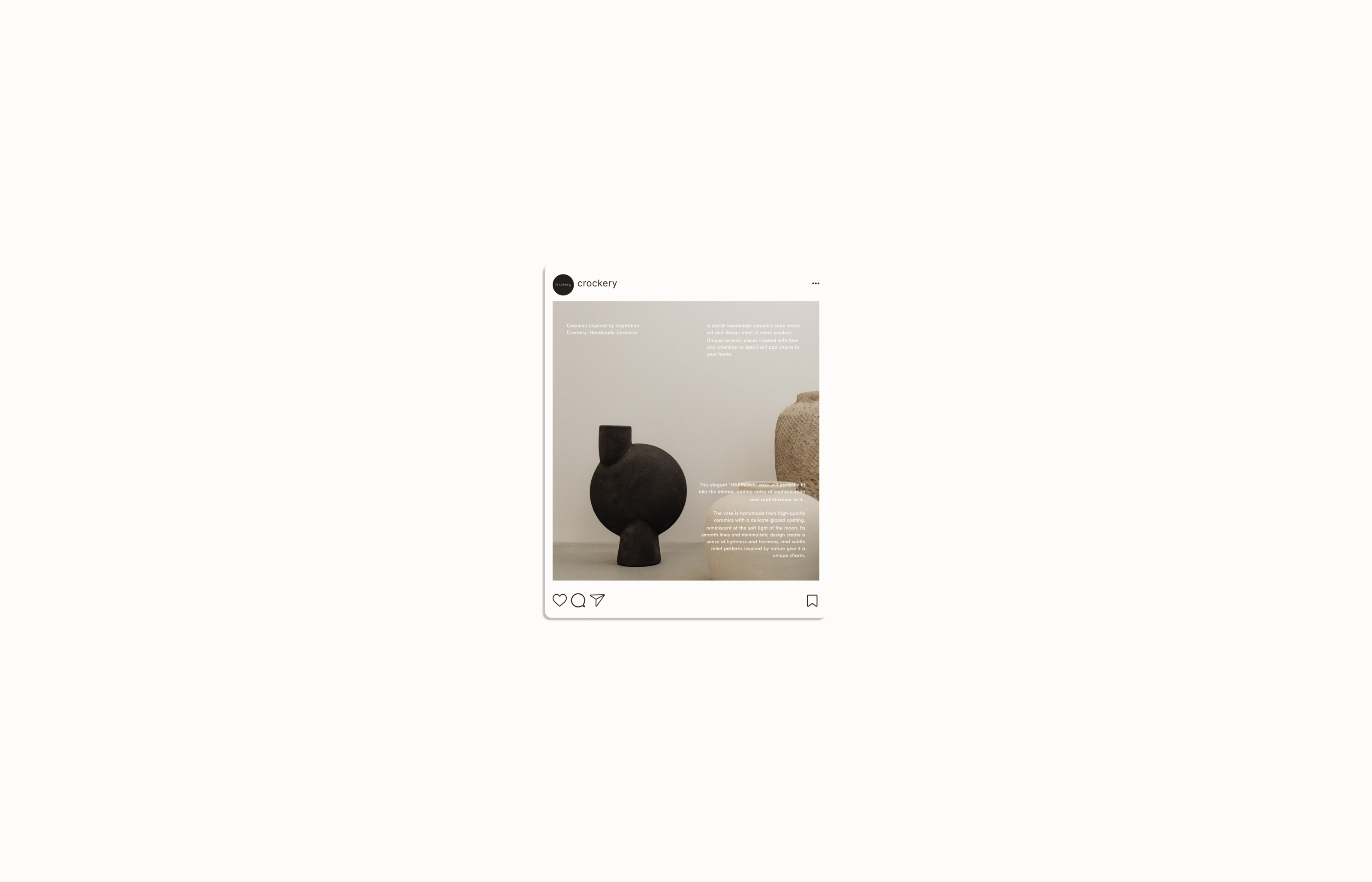 crockery | айдентика для бренда керамики — Изображение №4 — Интерфейсы, Брендинг на Dprofile