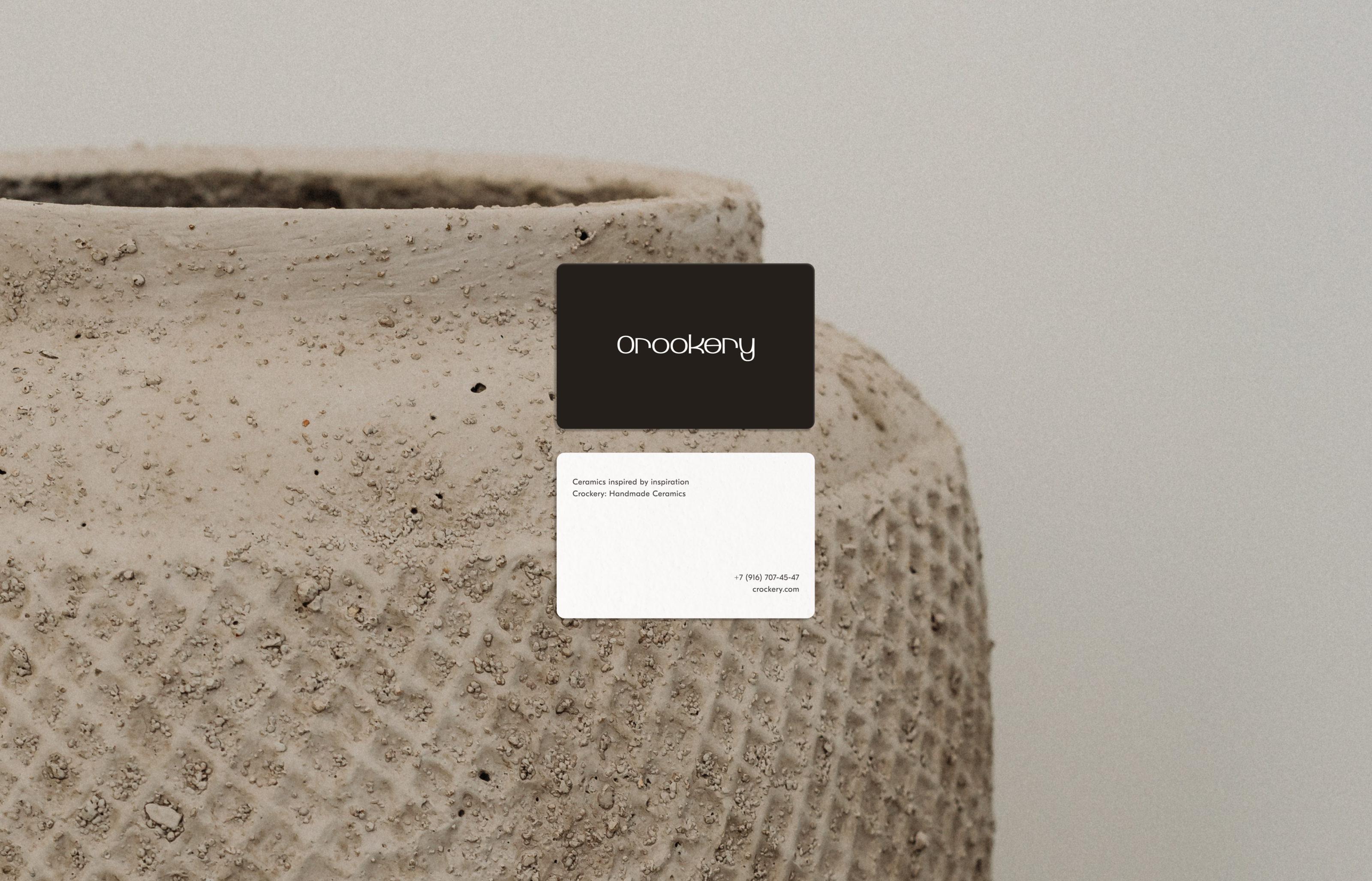 crockery | айдентика для бренда керамики — Изображение №7 — Интерфейсы, Брендинг на Dprofile