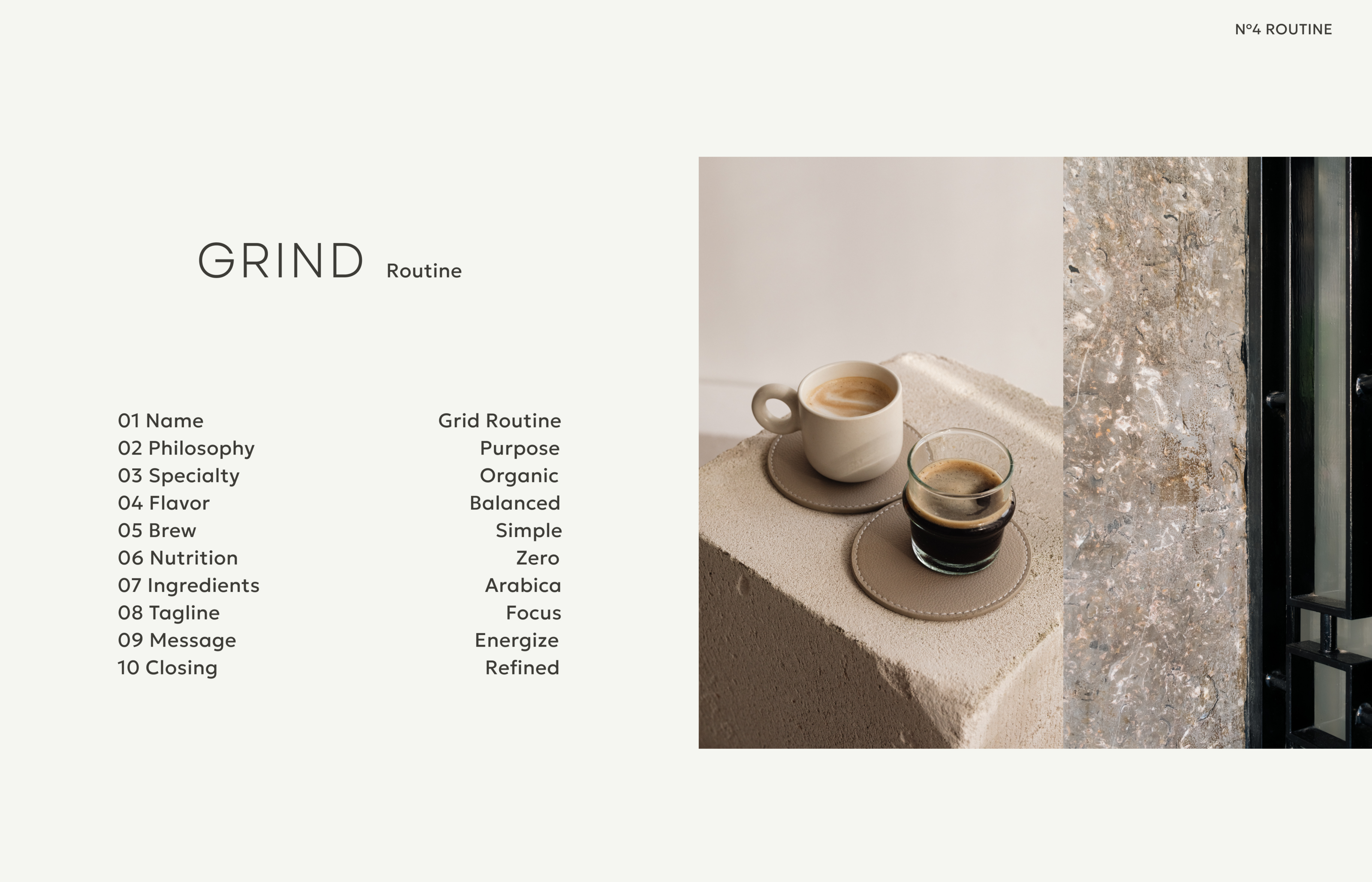 grind | разработка фирменного стиля для кофейни — Изображение №5 — Интерфейсы, Брендинг на Dprofile