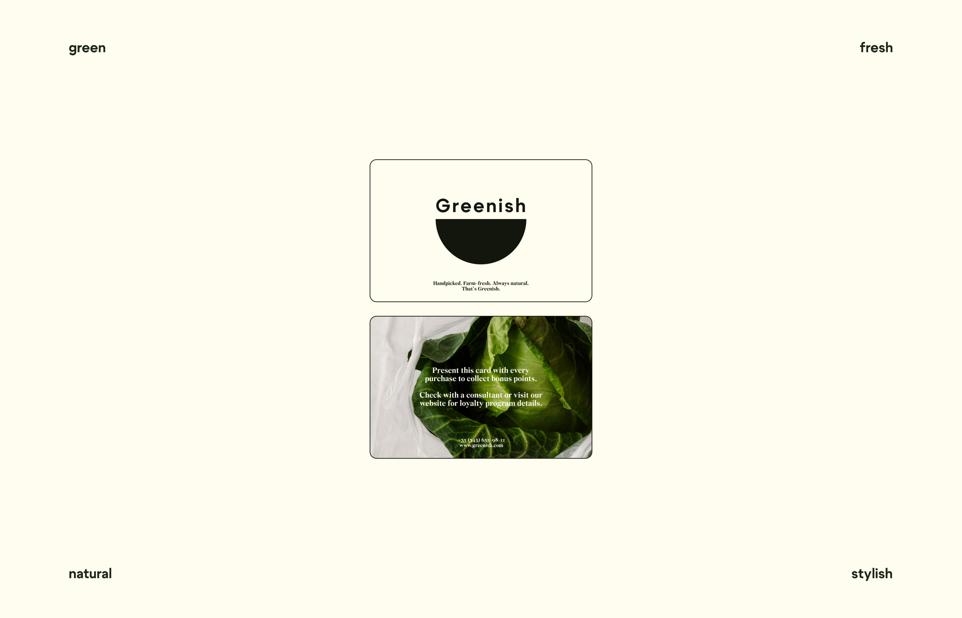 greenish | разработка фирменного стиля для магазина — Изображение №6 — Интерфейсы, Брендинг на Dprofile