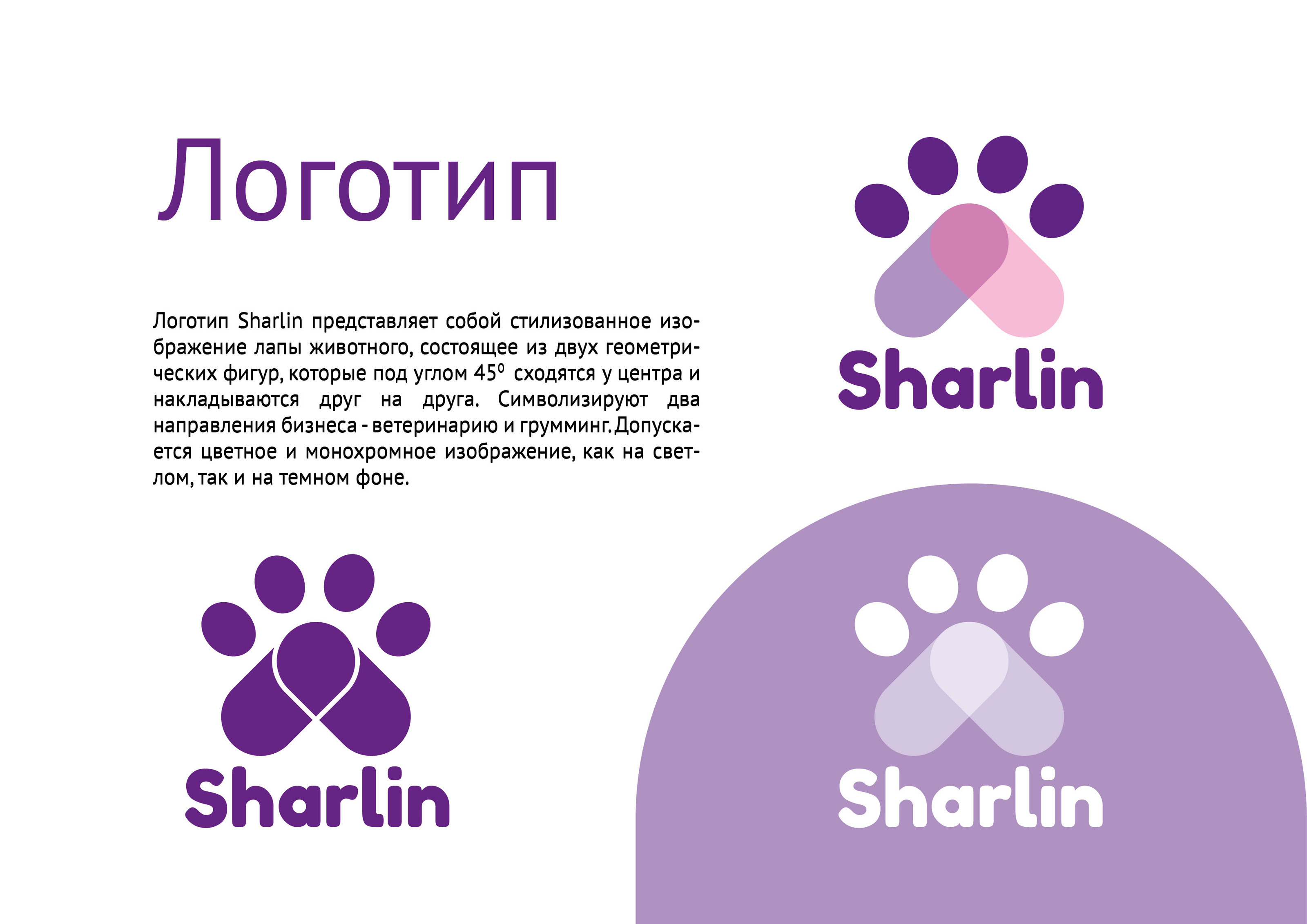 Брендбук Sharlin — Изображение №3 — Брендинг на Dprofile