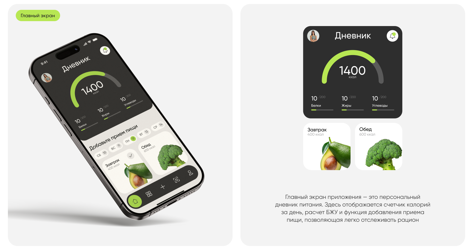 NutriScan | AI-Based Nutrition & Calorie App | UX UI — Изображение №11 — Интерфейсы на Dprofile