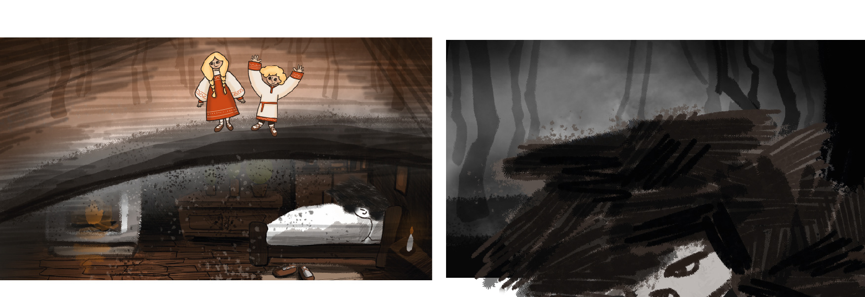 НЕ БУДИ ЛИХО, ПОКА ТИХО | Анимационный мультфильм — Изображение №6 — Иллюстрация, Графика на Dprofile