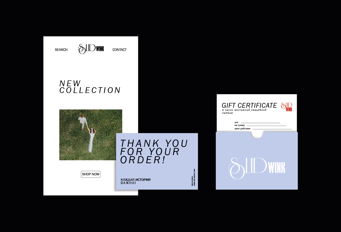 SOLID WINK BRAND IDENTITY / ФИРМЕННЫЙ СТИЛЬ — Изображение №7 — Брендинг, Графика на Dprofile