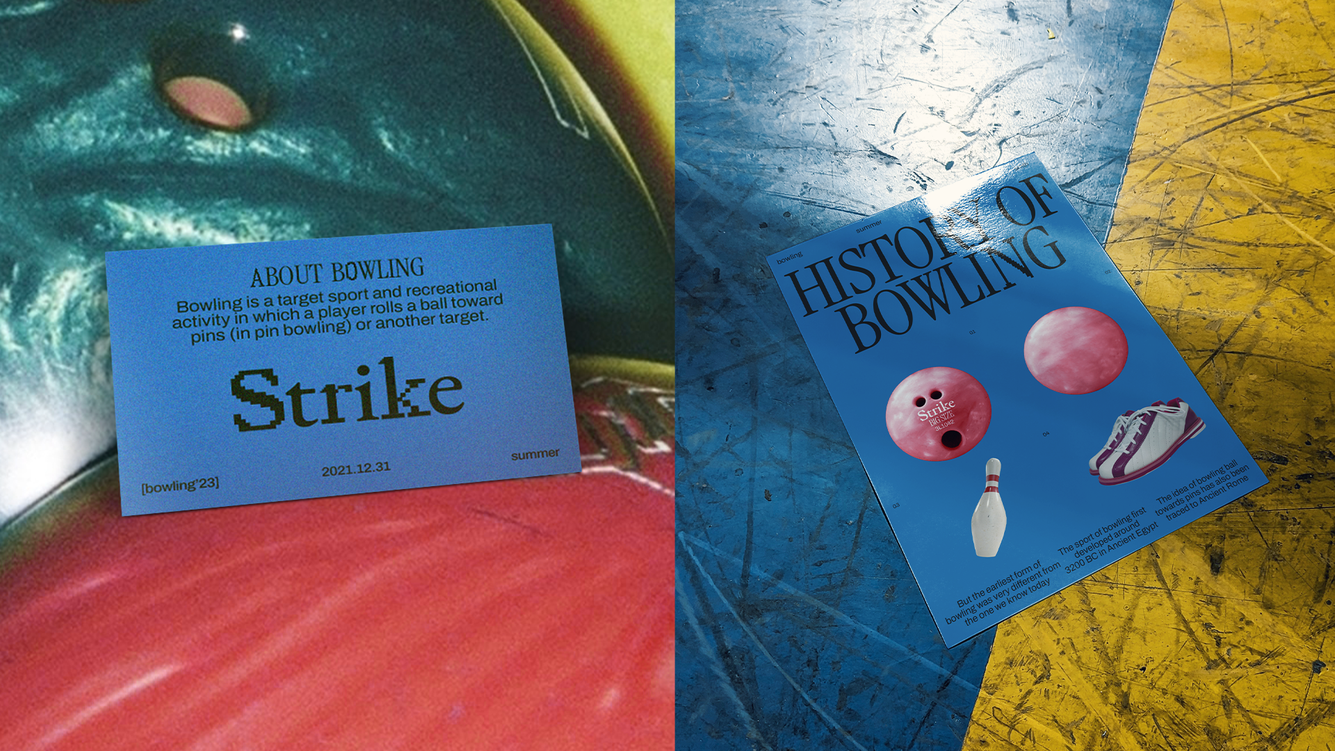 Strike | Боулинг клуб — Изображение №12 — Брендинг, Графика на Dprofile