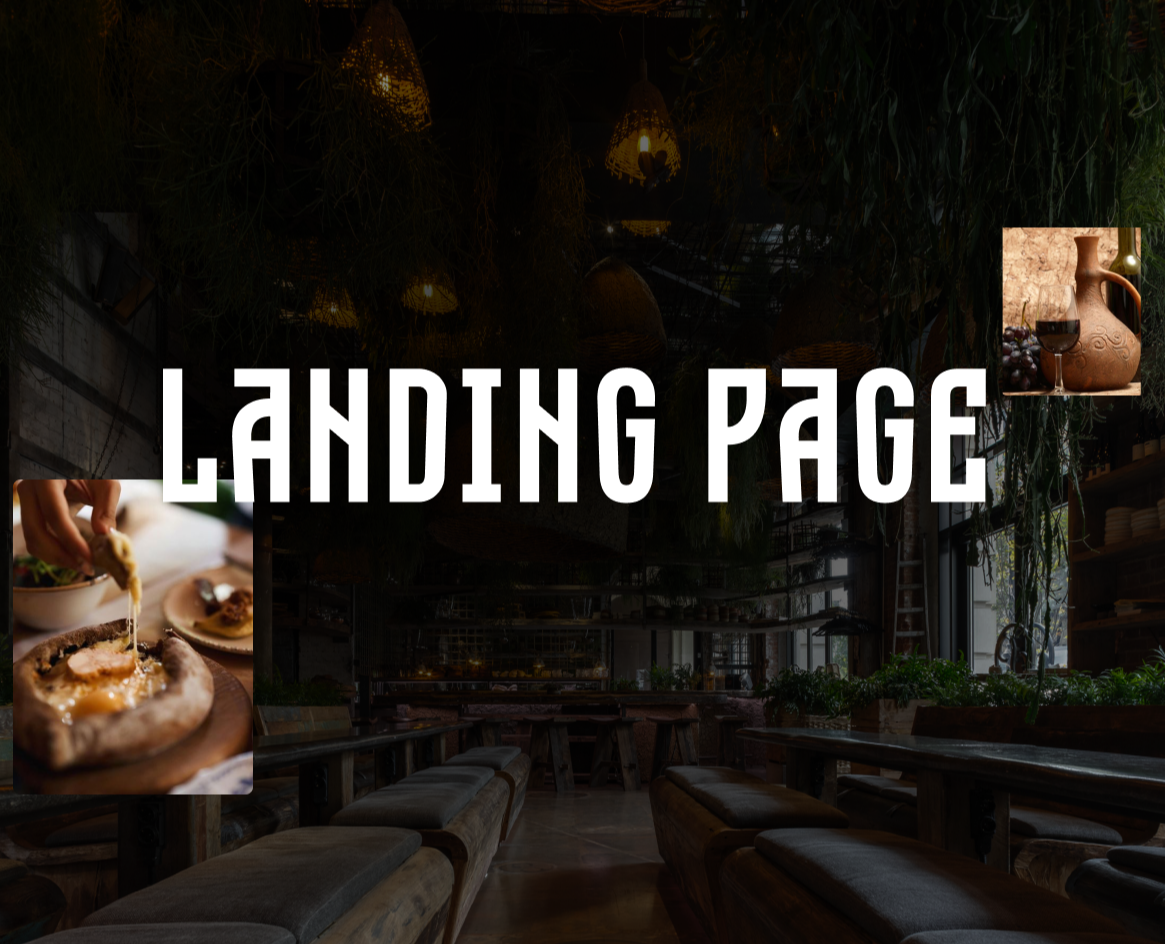 Bevri | Website for a Georgian restaurant — Интерфейсы на Dprofile
