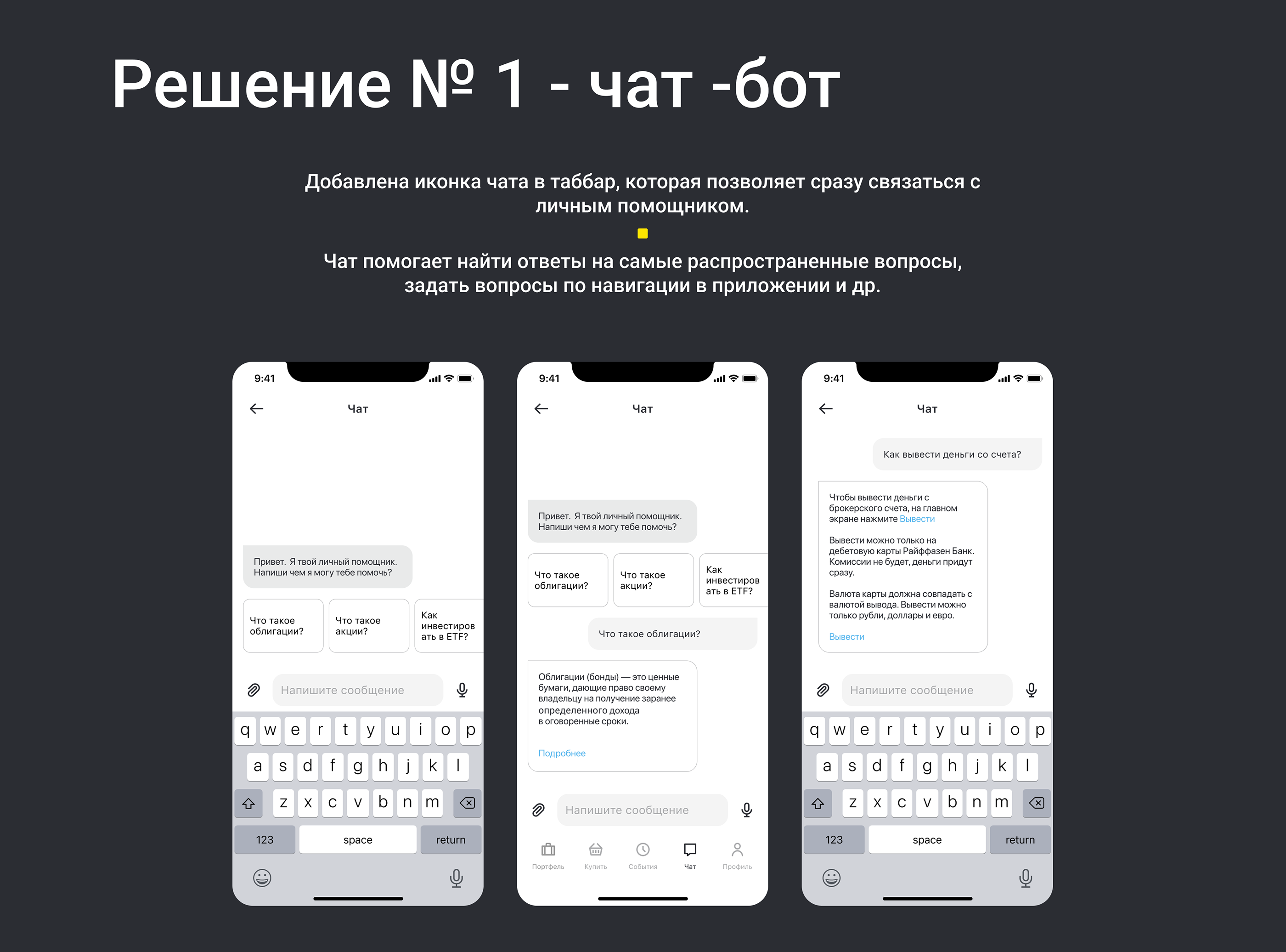Раффайзен Инвестиции — Изображение №7 — Интерфейсы на Dprofile