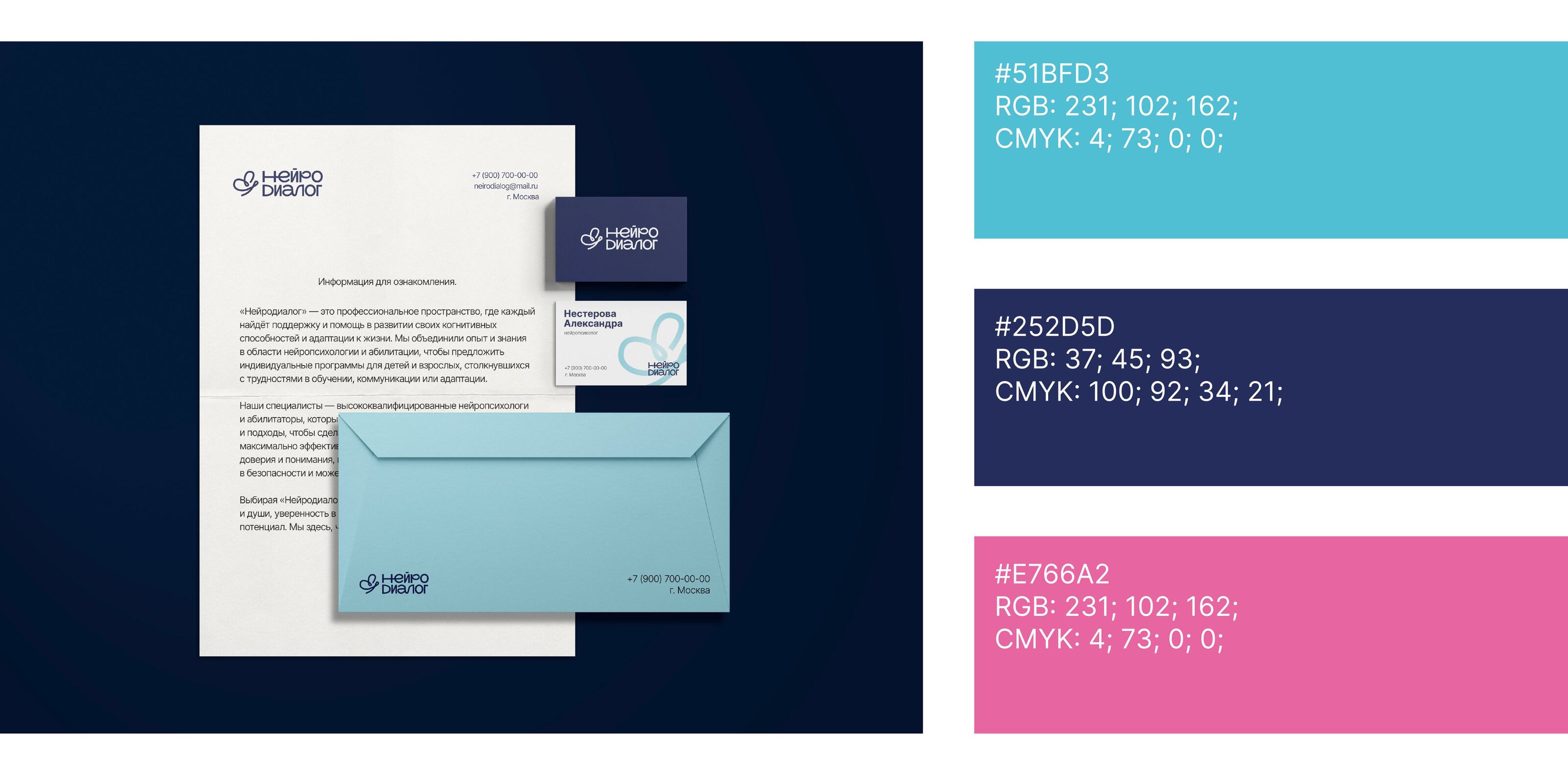 "НЕЙРОДИАЛОГ" фирменный стиль / логотип / identity — Изображение №4 — Брендинг на Dprofile