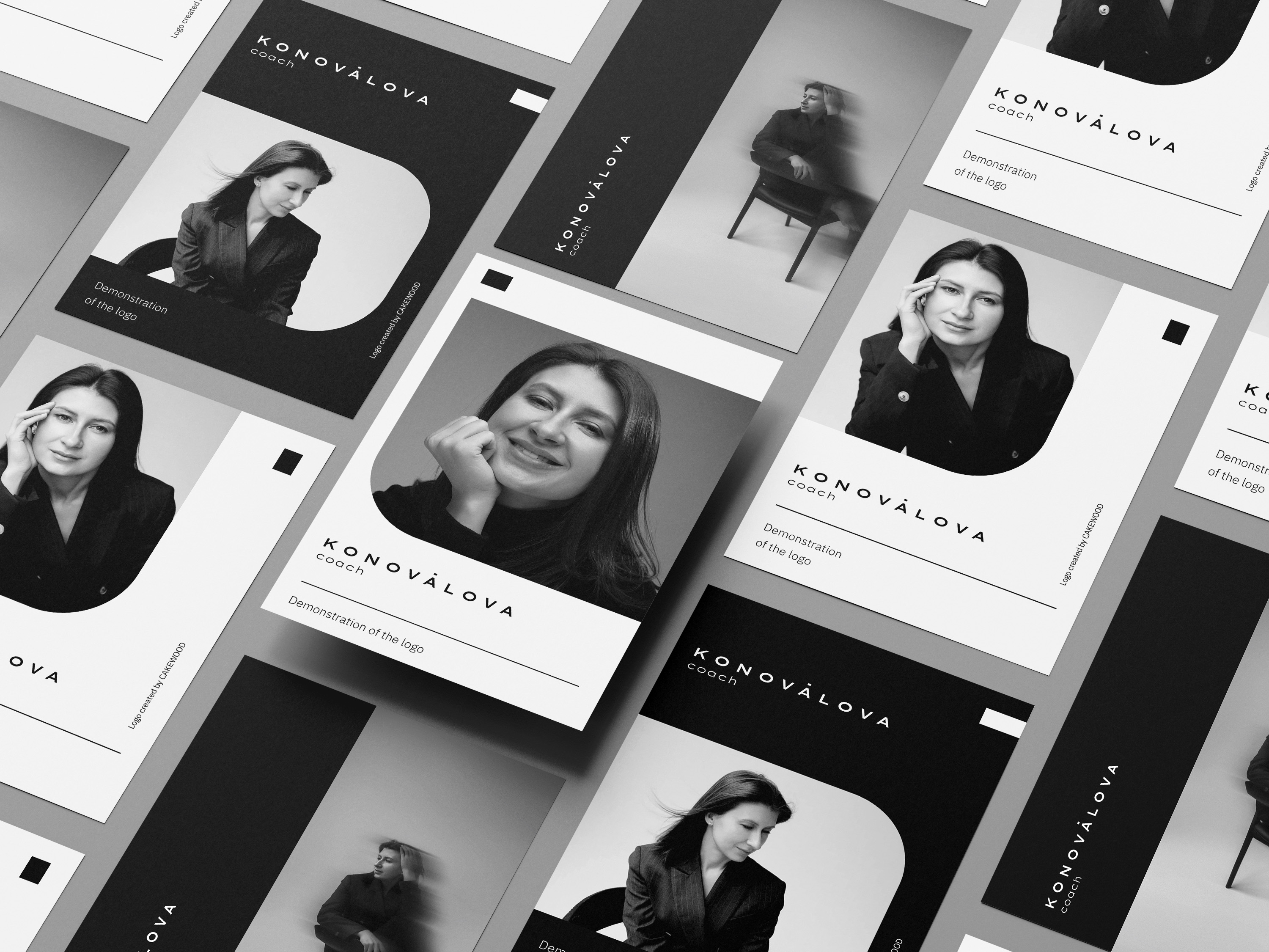 Логотип KONOVALOVA COACH — Изображение №2 — Брендинг на Dprofile