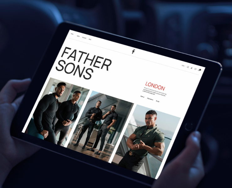 FATHER SONS | REDESIGN CONCEPT на Dprofile