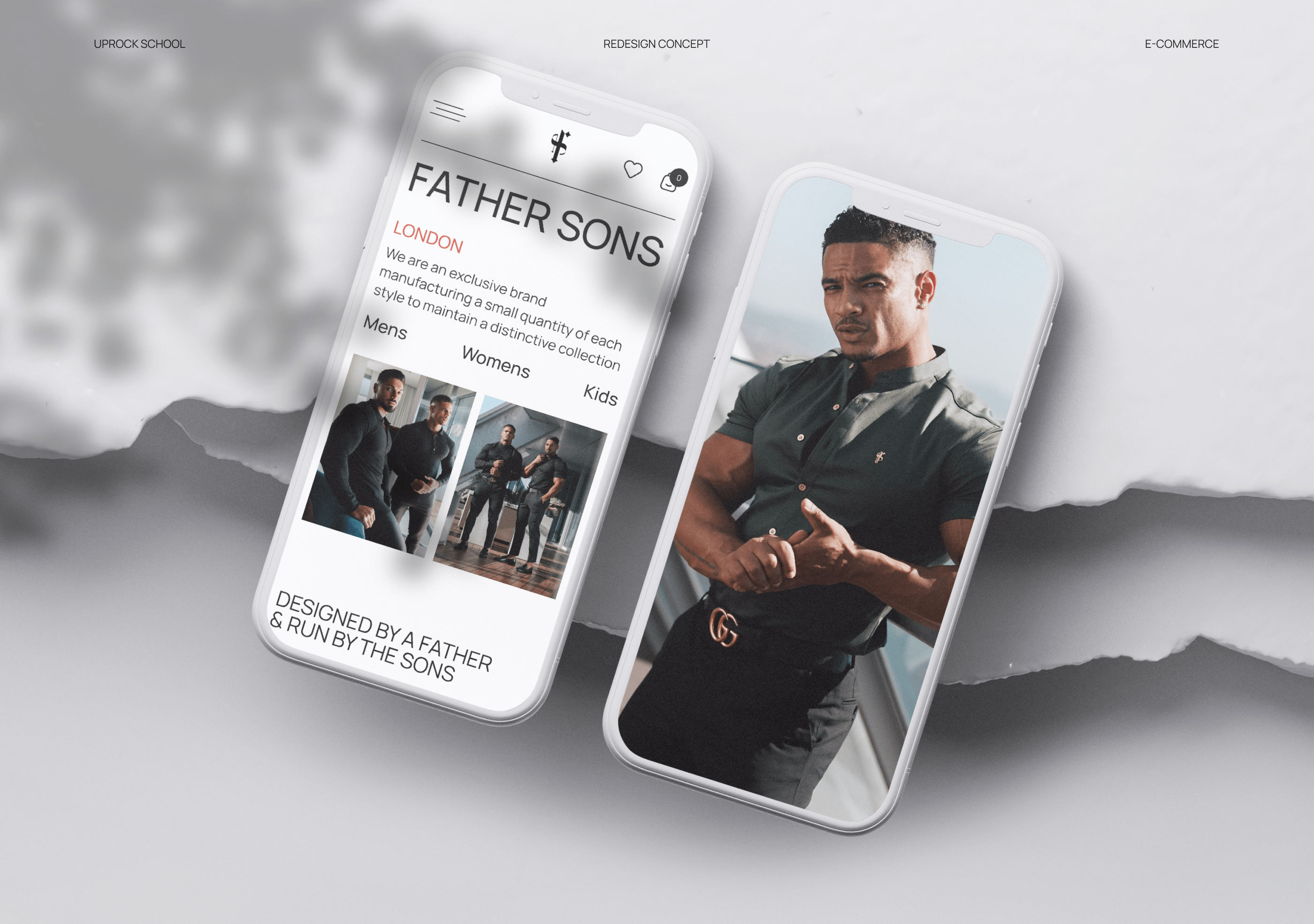 FATHER SONS | REDESIGN CONCEPT — Изображение №1 — Интерфейсы на Dprofile