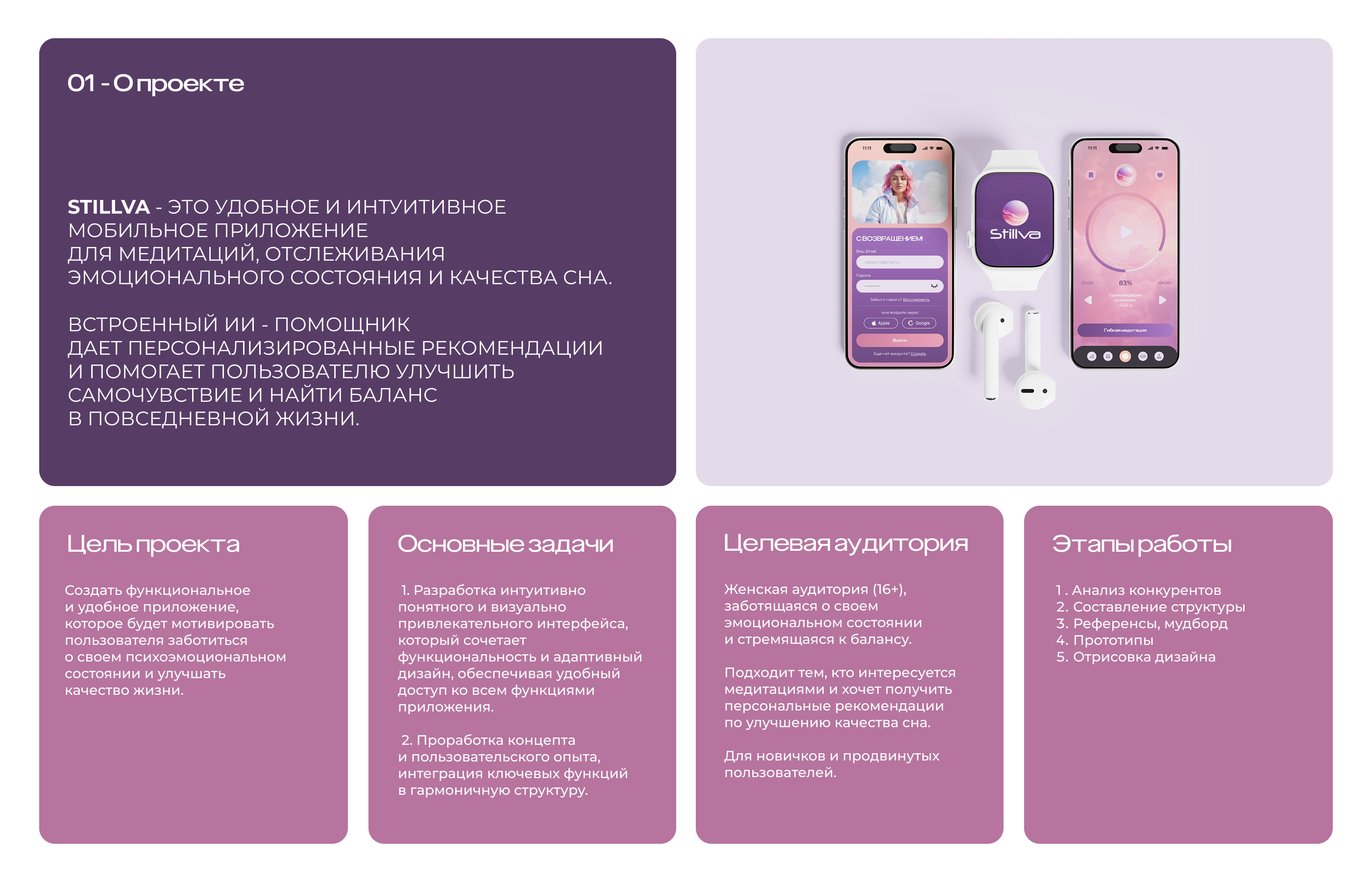 STILLVA Meditation App — Изображение №2 — Интерфейсы на Dprofile