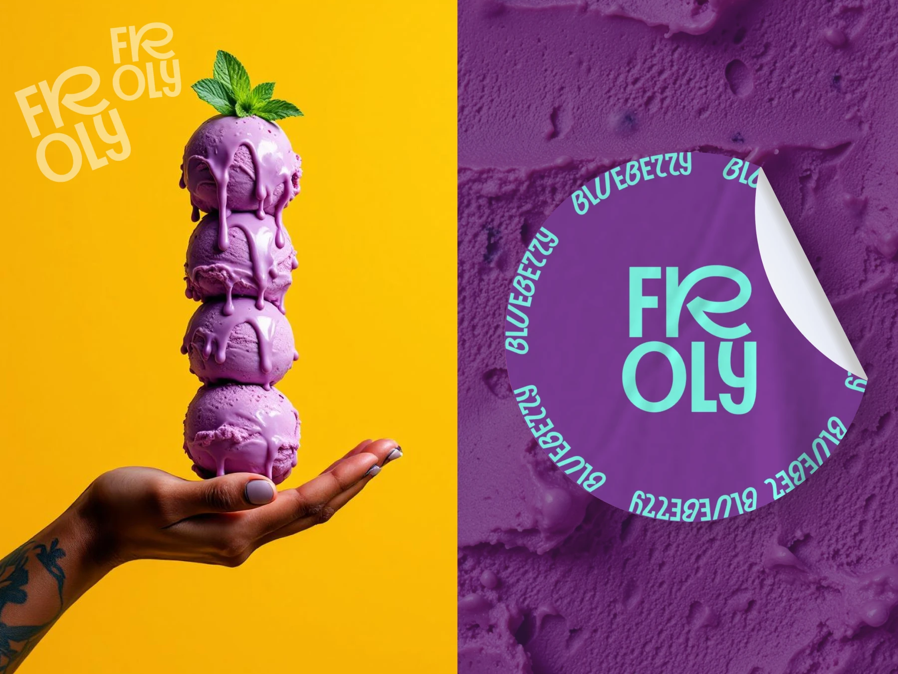 Упаковка мороженого - FROLY - — Изображение №1 — Брендинг на Dprofile