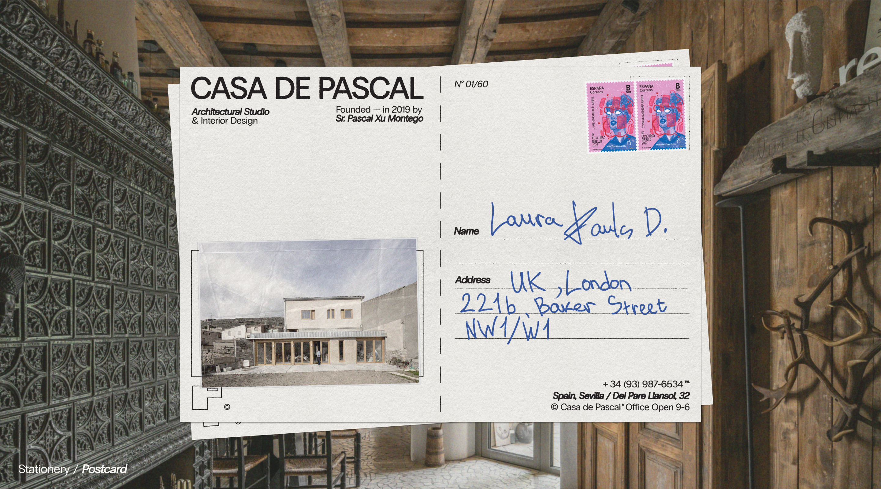 Фирменный стиль для архитектурной студии Casa de Pascal — Изображение №5 — Брендинг на Dprofile