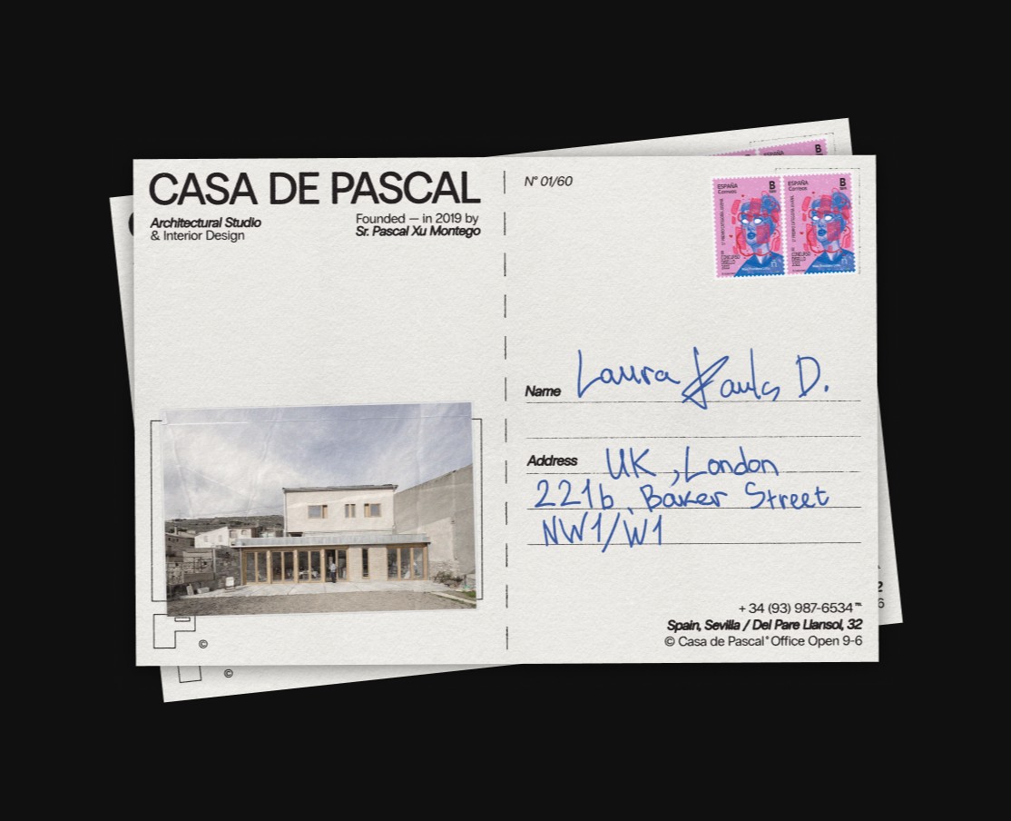 Фирменный стиль для архитектурной студии Casa de Pascal на Dprofile