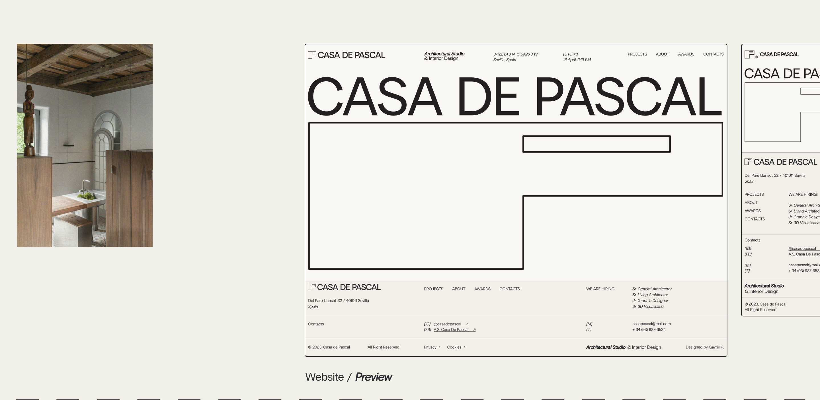 Фирменный стиль для архитектурной студии Casa de Pascal — Изображение №13 — Брендинг на Dprofile