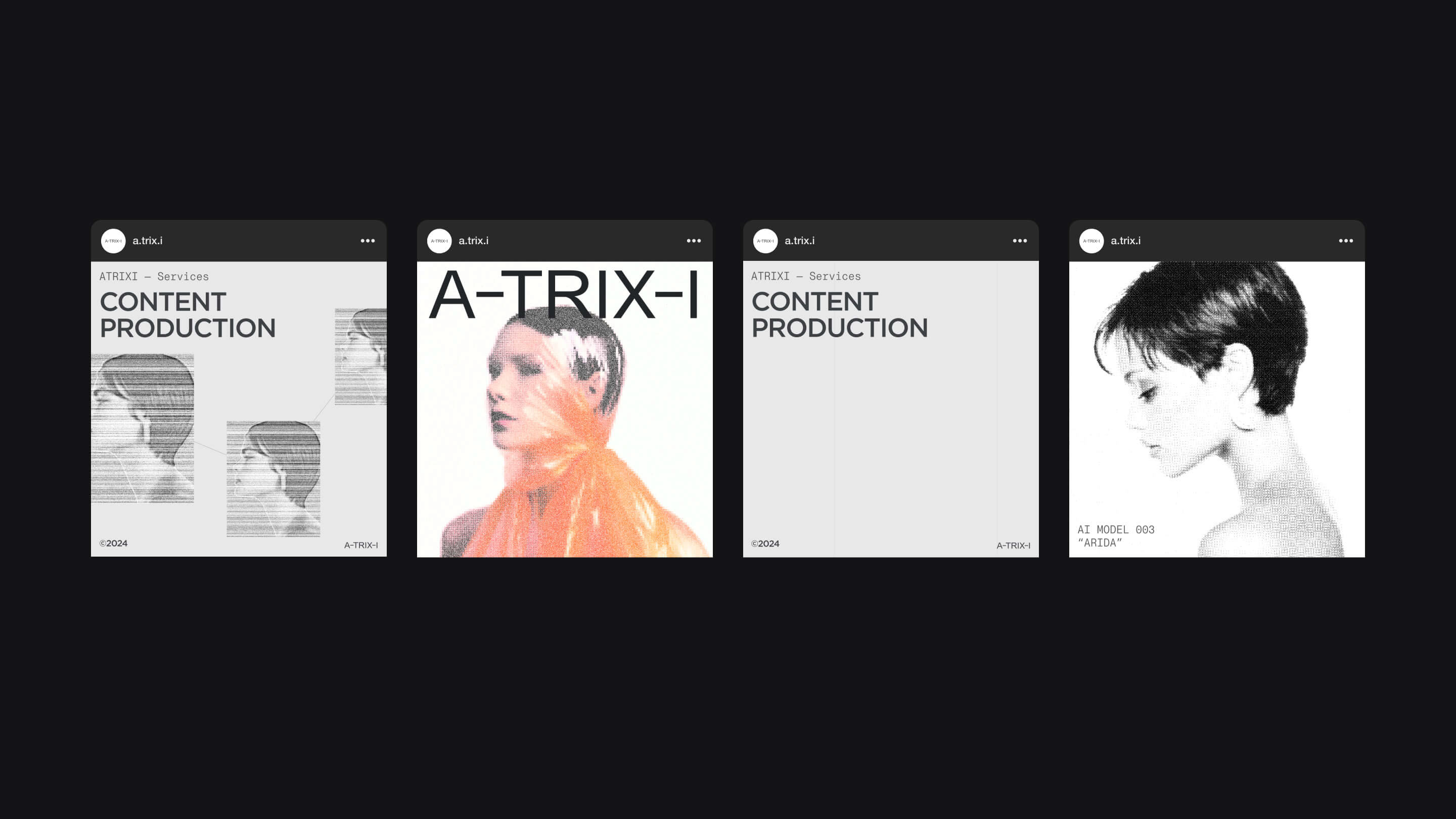 A-TRIX-I AI Startup — Visual Identity — Изображение №8 — Брендинг, Анимация на Dprofile