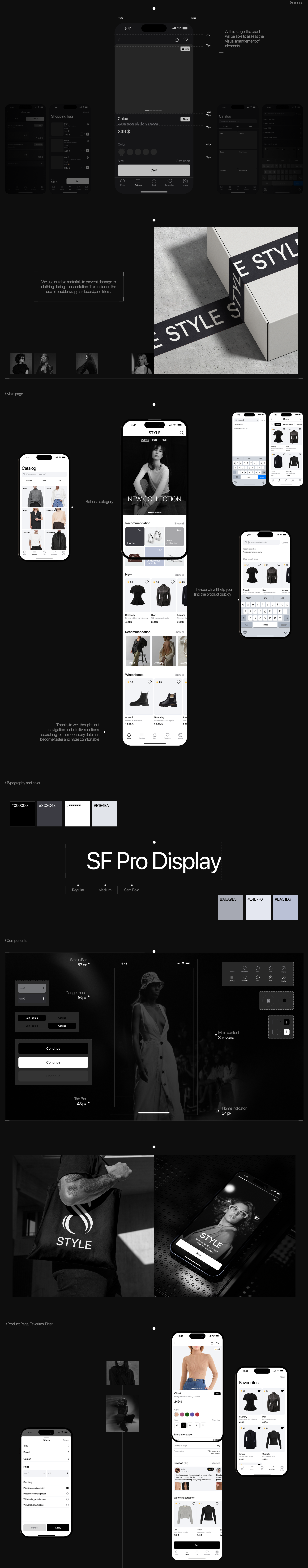 STYLE | Mobile App — Изображение №2 — Интерфейсы на Dprofile