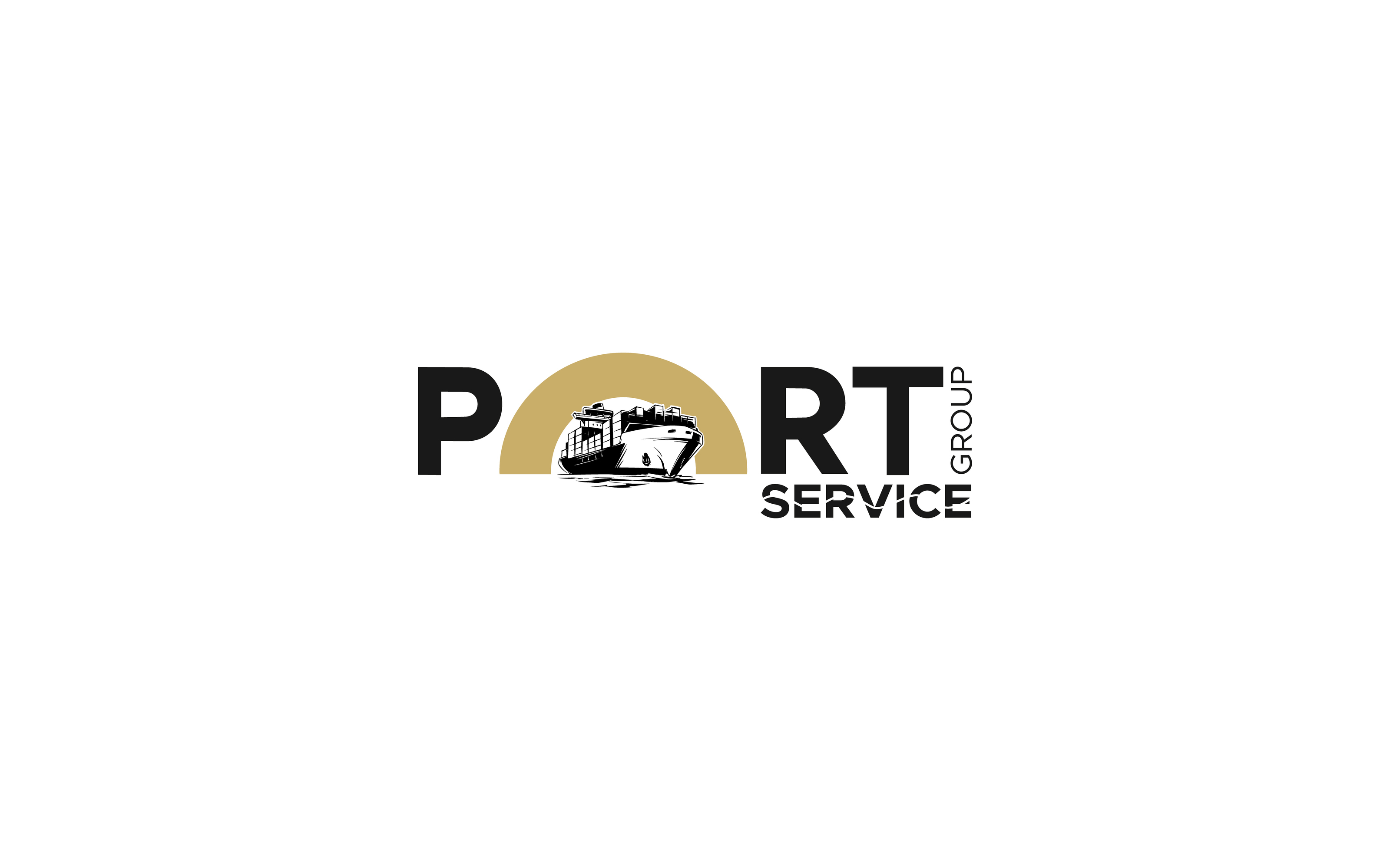 Логотип Port Service Group — Изображение №2 — Брендинг на Dprofile