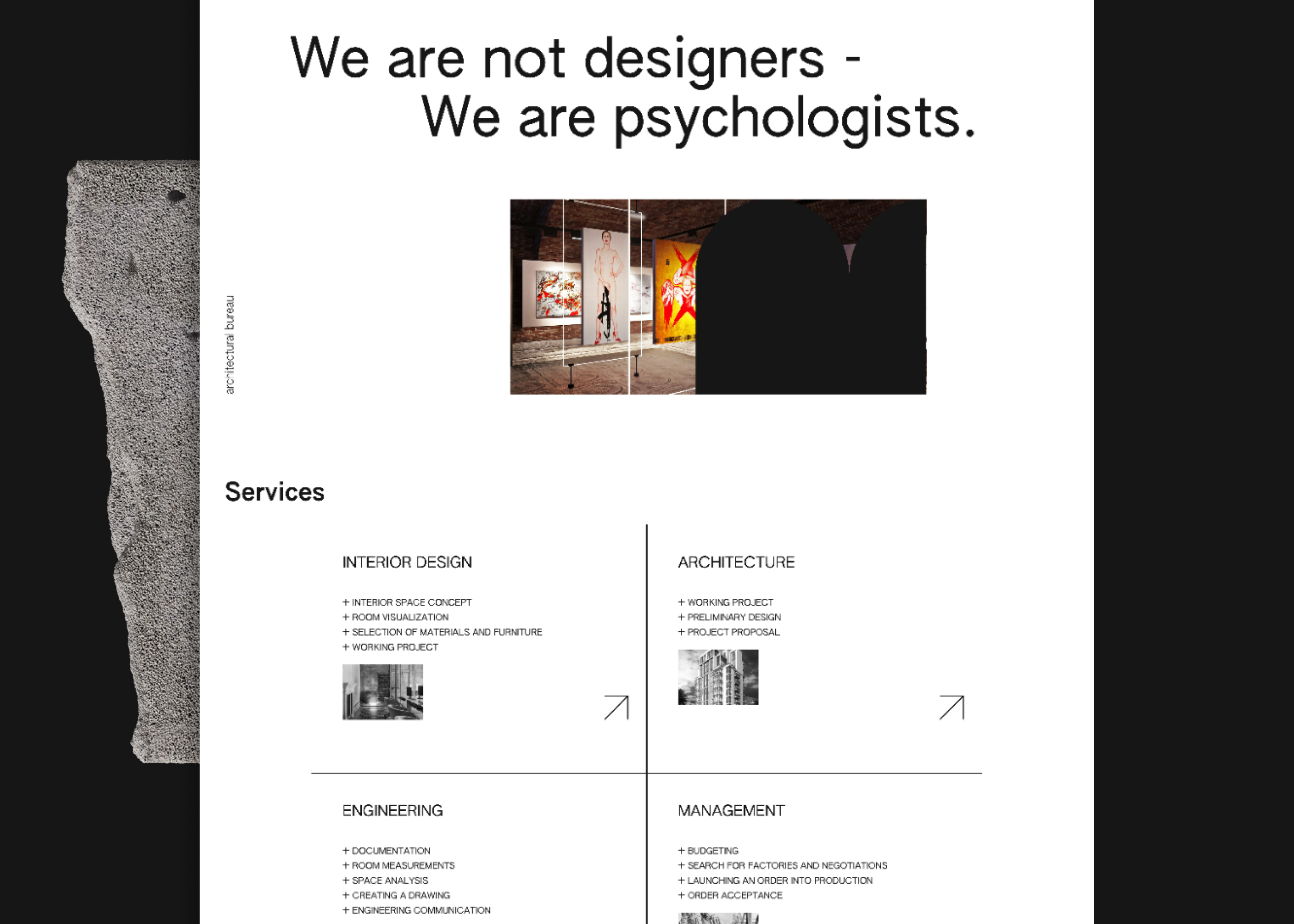 BOMAR — Bureau of Architecture — Изображение №7 — Интерфейсы, Брендинг на Dprofile